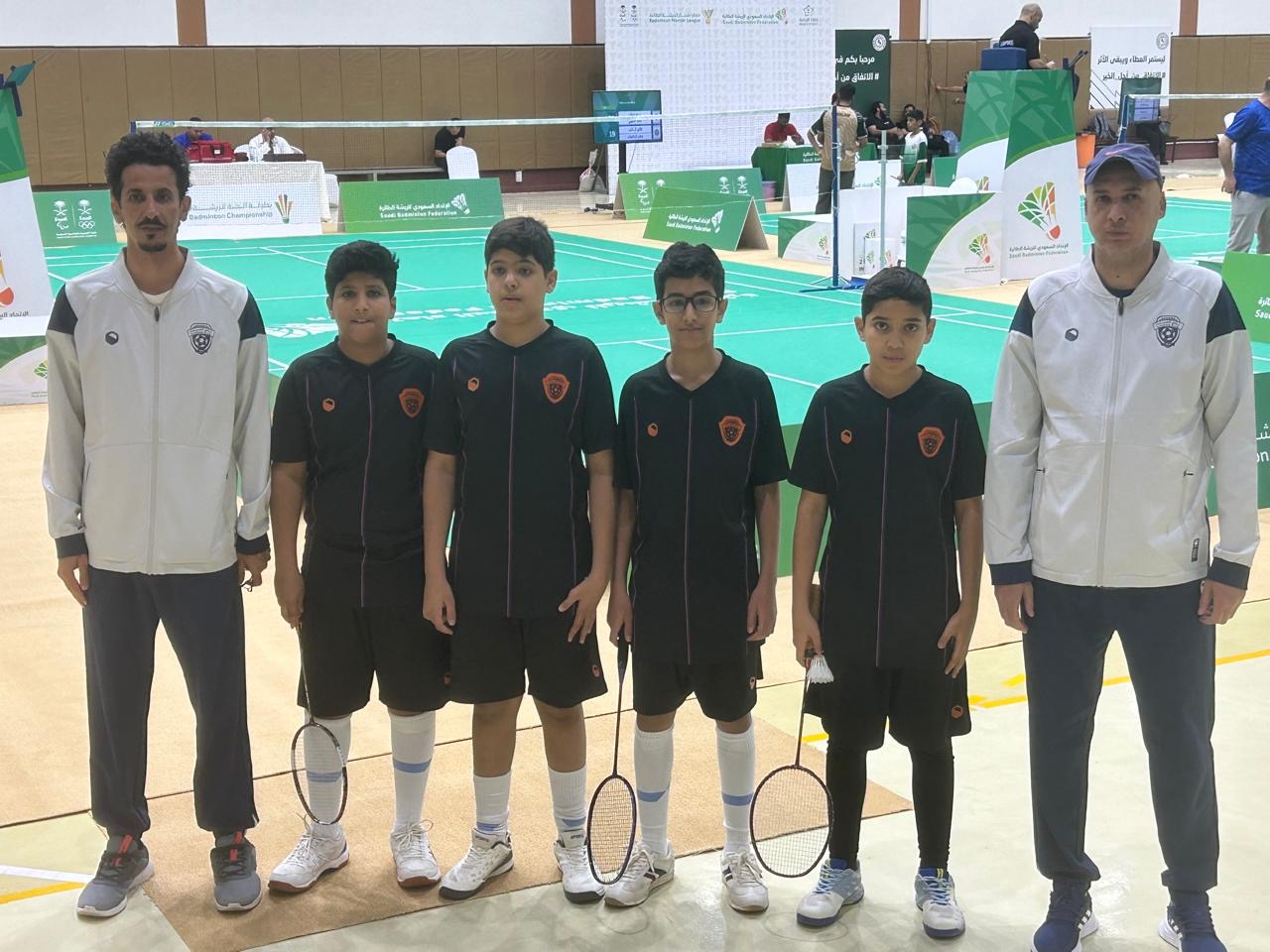 الفيحاء يضمن البقاء في الدوري الممتاز للريشة الطائرة للبراعم