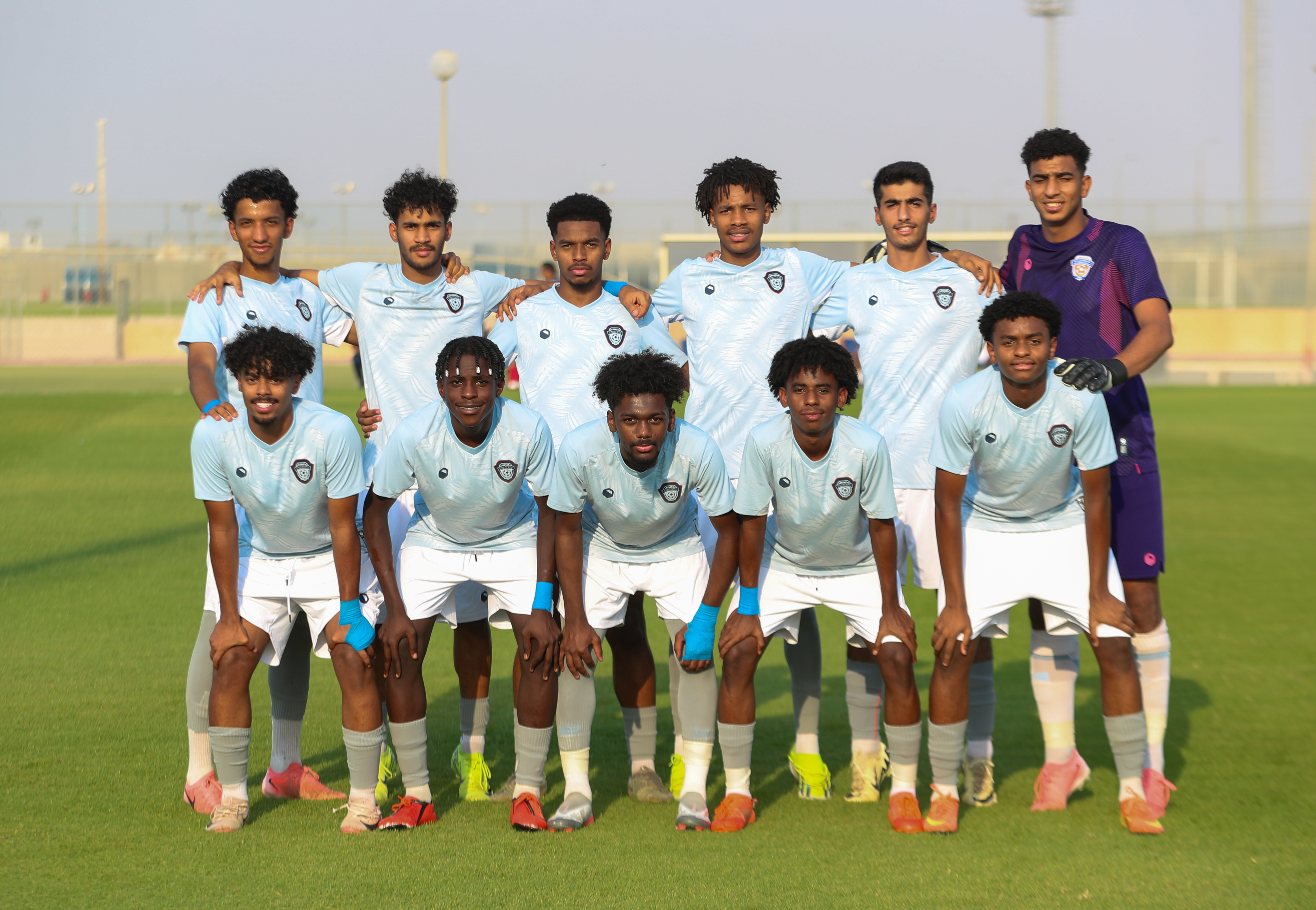 الفيحاء‬⁩ تحت 18 سنة يكسب لقاء نظيرة نادي الجيل بستة أهداف .