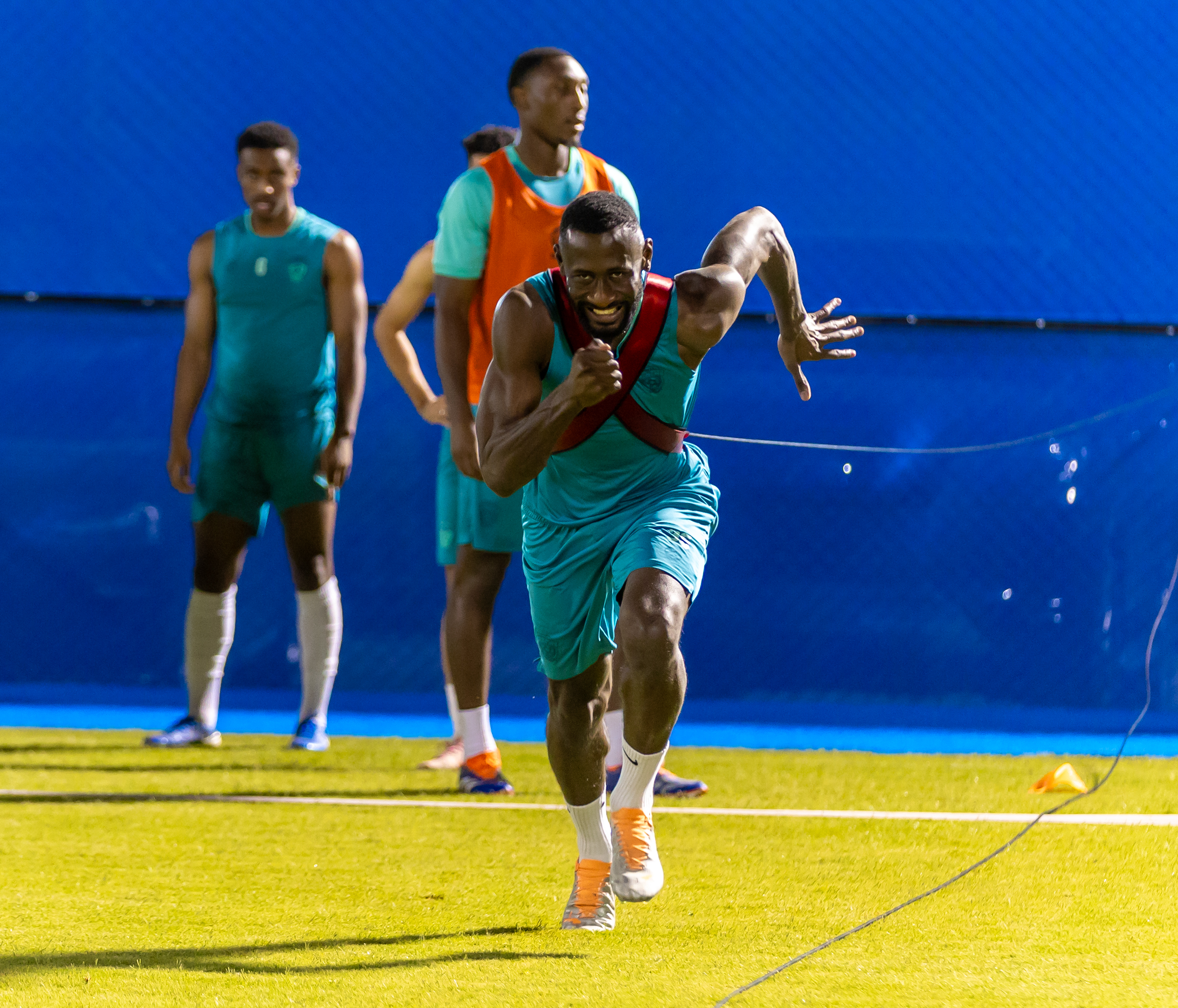 الفيحاء يجري مرانه الرئيس استعدادًا لمواجهة التعاون