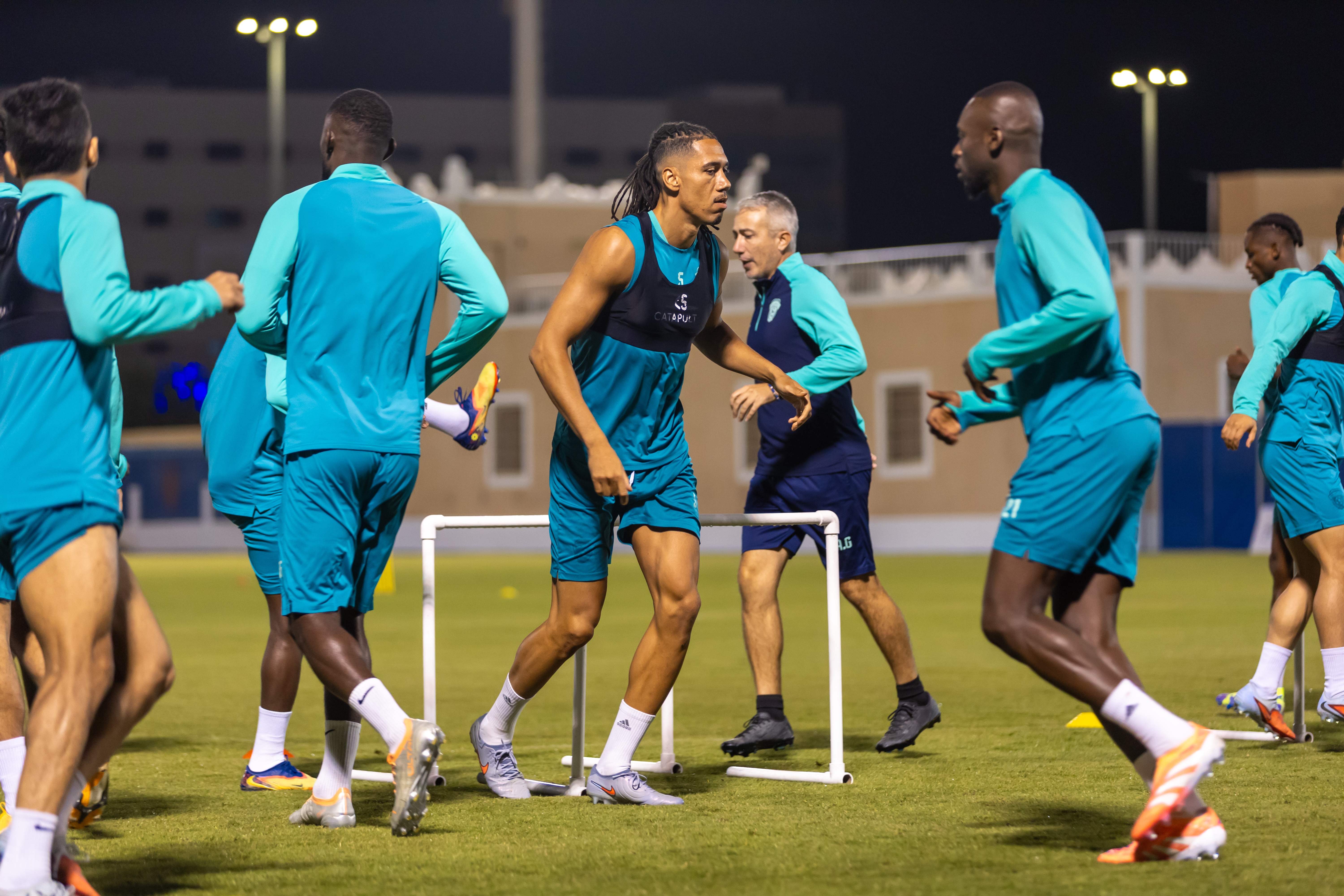 الفيحاء يختتم استعداداته الميدانية لمواجهة الأخدود على ملعب مدينة المجمعة الرياضية