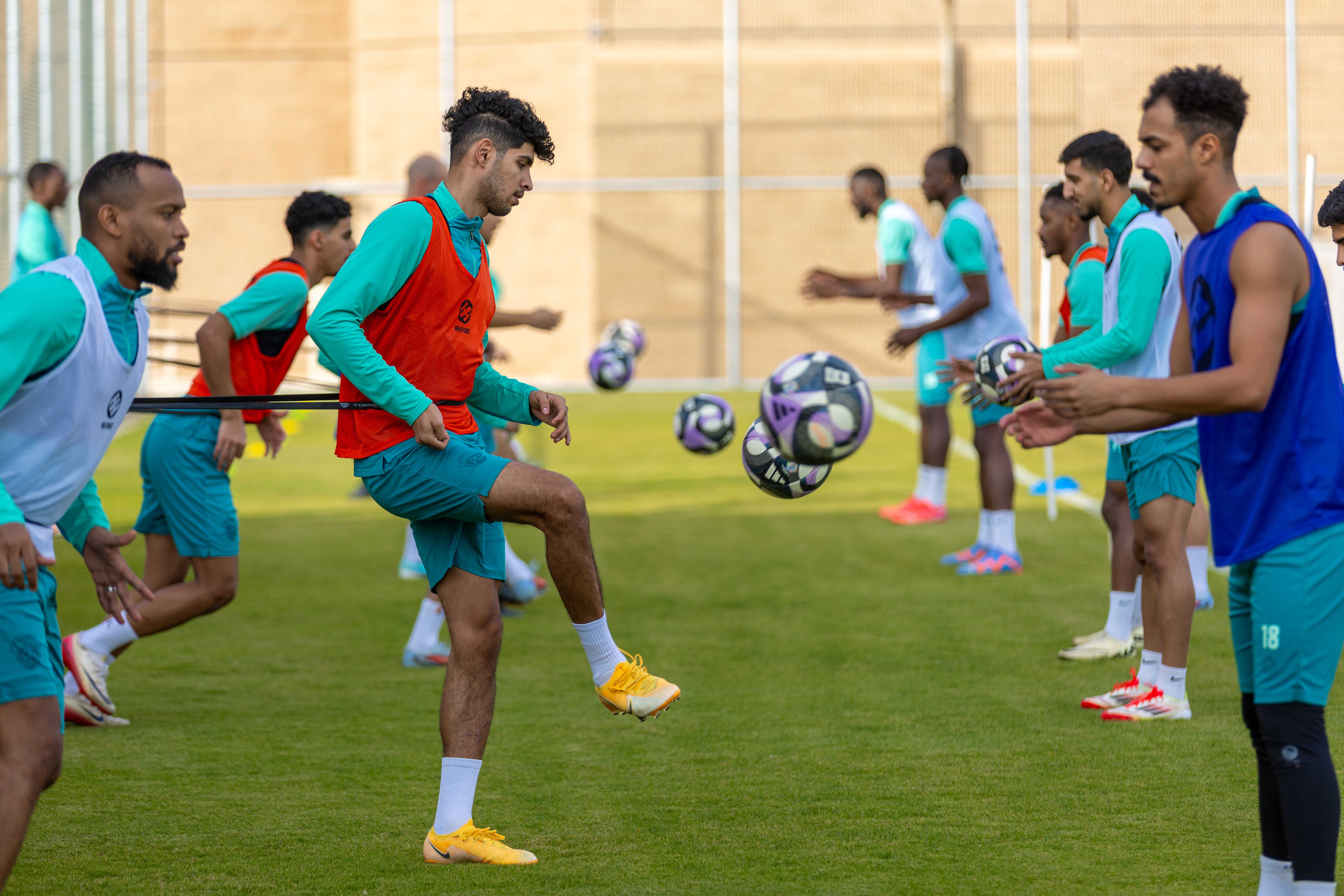 الفيحاء يجري حصة تدريبية ويستعد للمغادرة إلى معسكر العين التحضيري