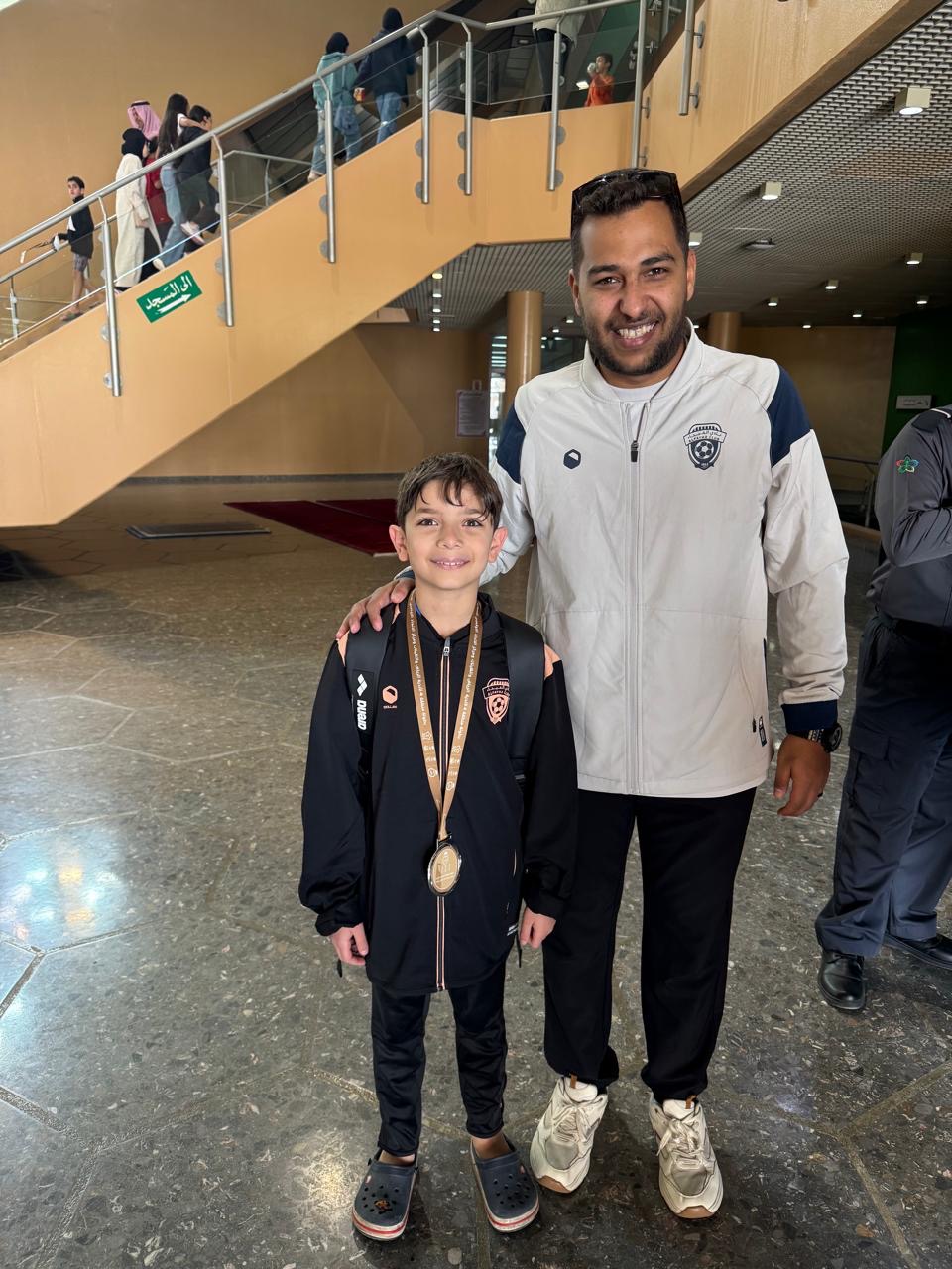 سباح الفيحاء قيس احمد فتحي يحصل على المركز الثاني في بطولة المنطقة الرابعة لاندية الرياض