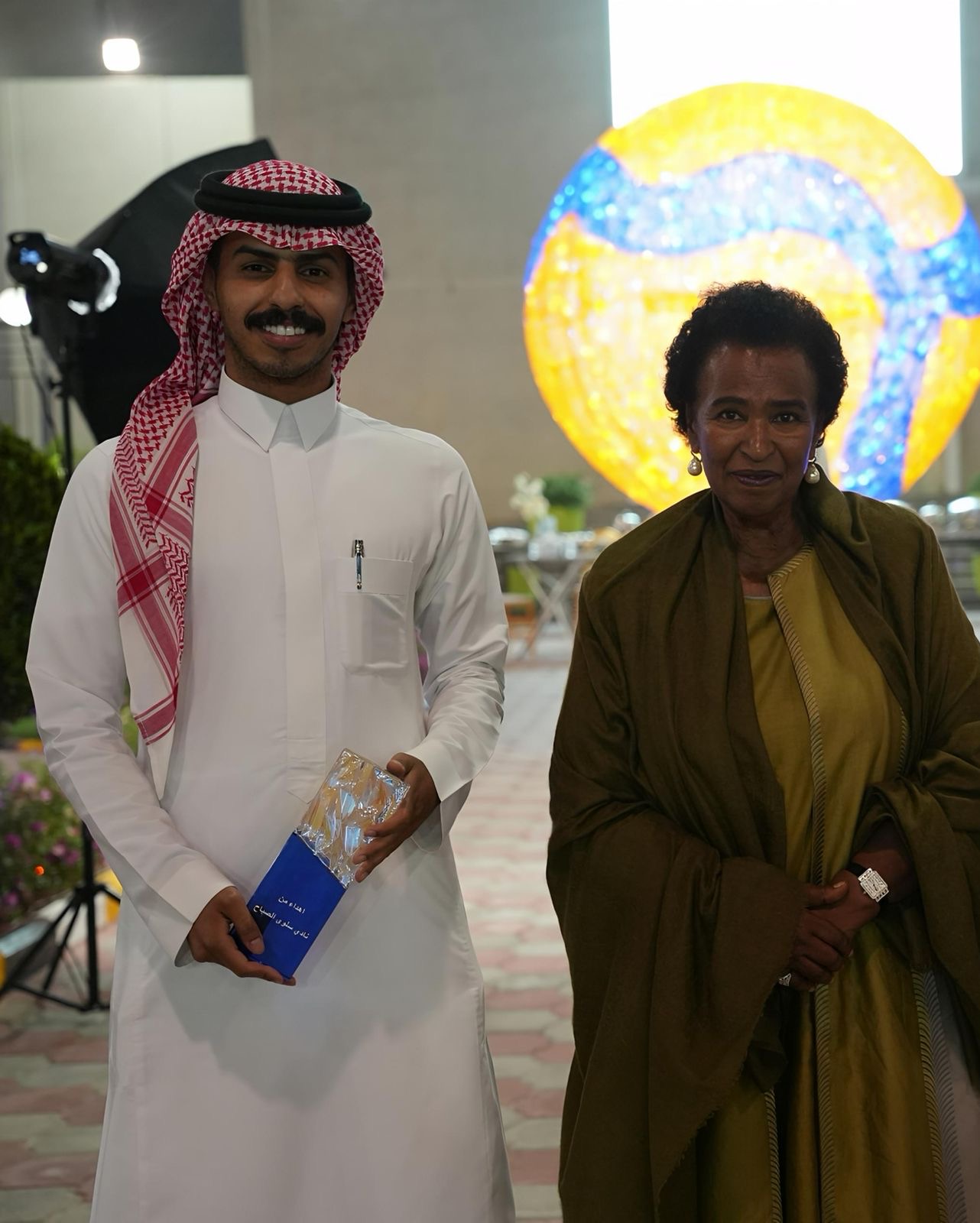 الشيخة نعيمة الأحمد الصباح تكرّم وفد الفيحاء المشارك في بطولة غرب آسيا للسيدات