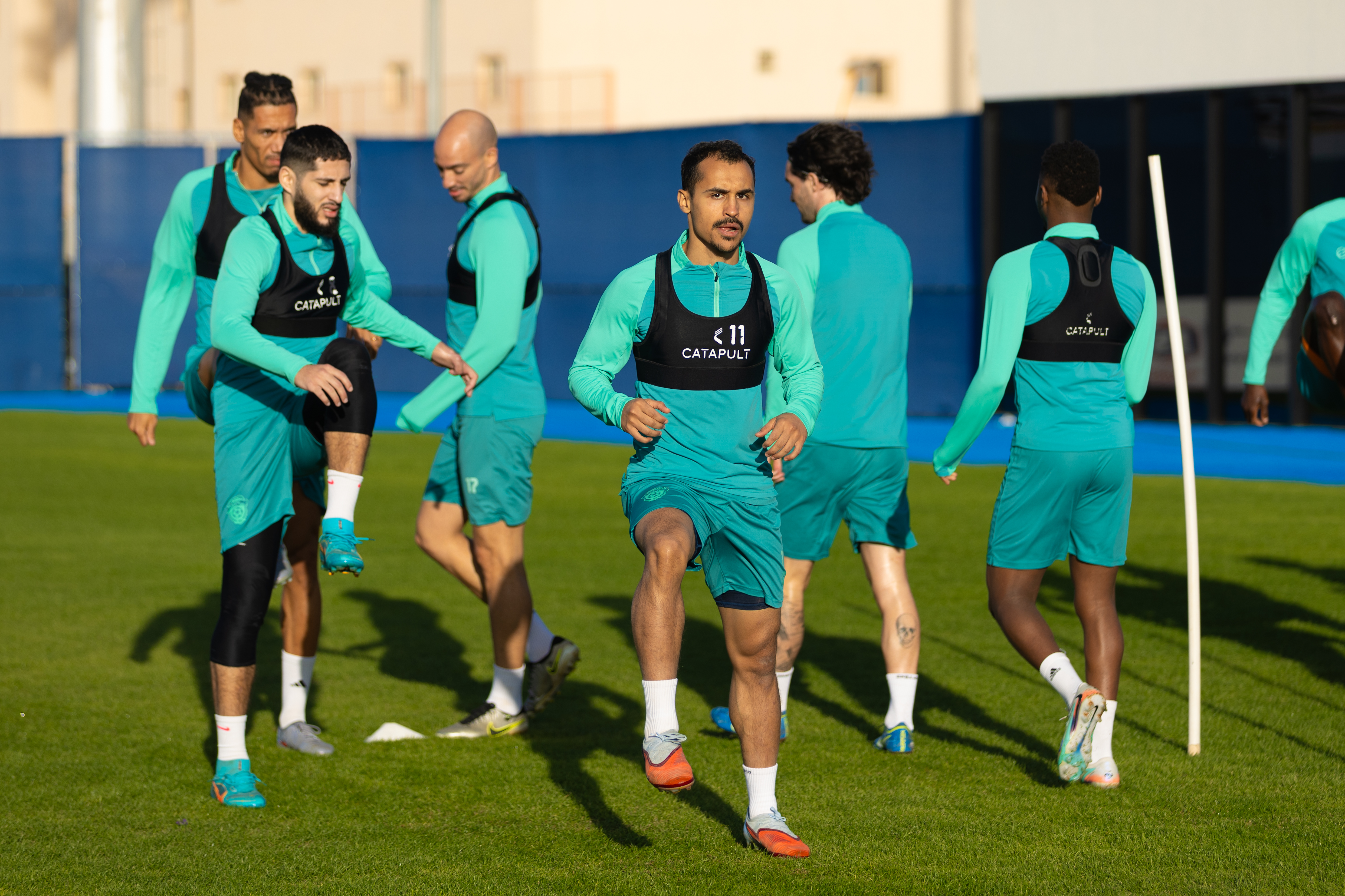 الفيحاء يجري مرانه الرئيس استعداداً لمواجهة الأهلي