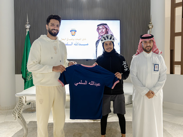 الرحّال السعودي عبدالله السلمي يزور الفيحاء