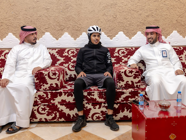 الرحّال السعودي عبدالله السلمي يزور الفيحاء