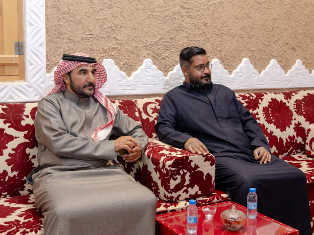 الرحّال السعودي عبدالله السلمي يزور الفيحاء