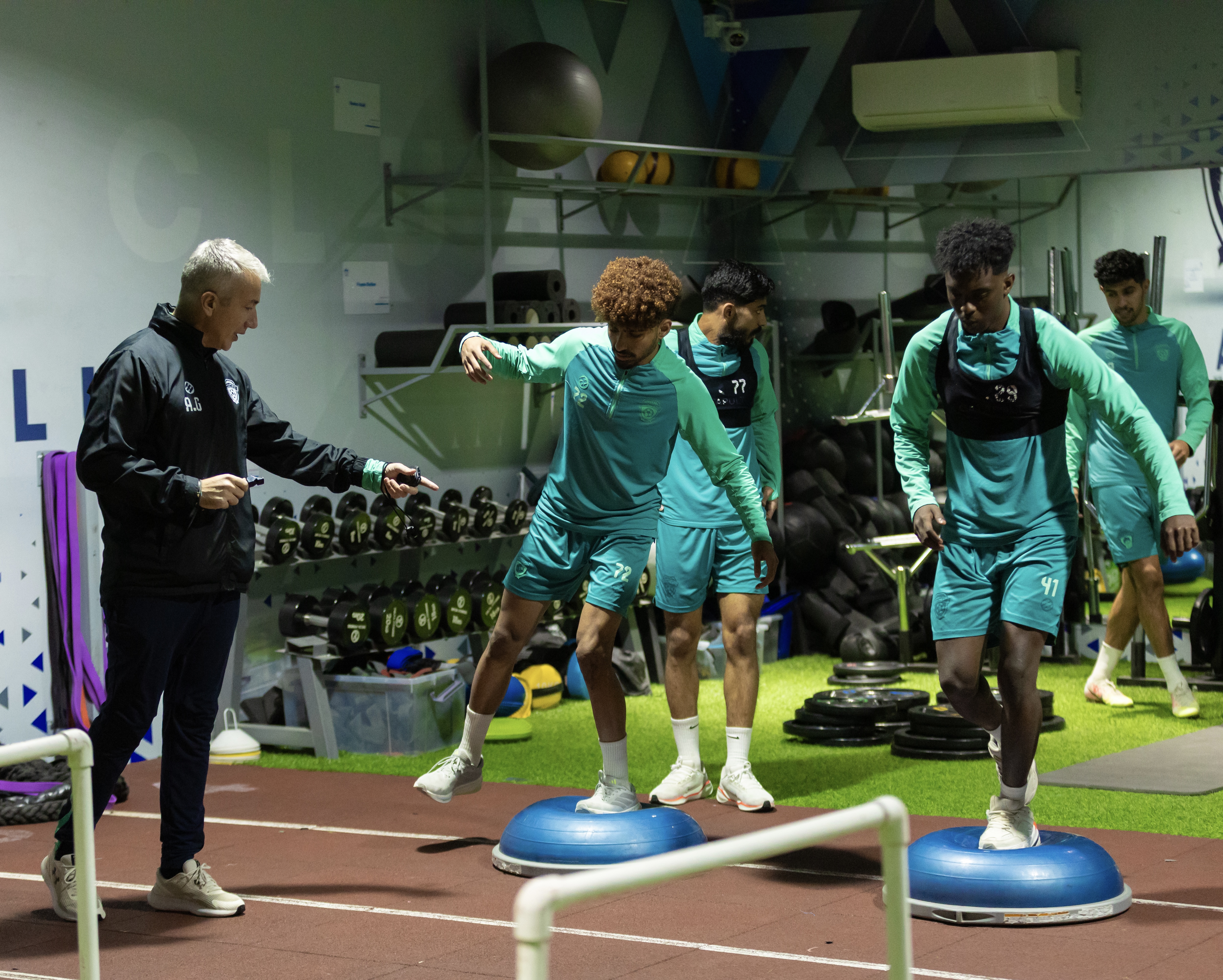 الفيحاء يجري مرانه الرئيس لمواجهة الأخدود