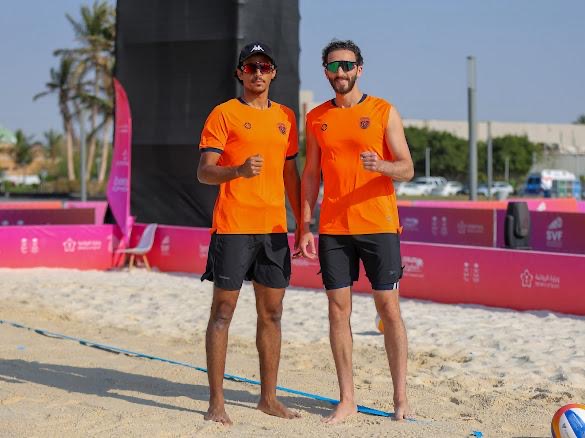 المنتخب السعودي لكرة الطائرة الشاطئية يستدعي لاعبي الفيحاء ماجد الشهري و محمد الشهري