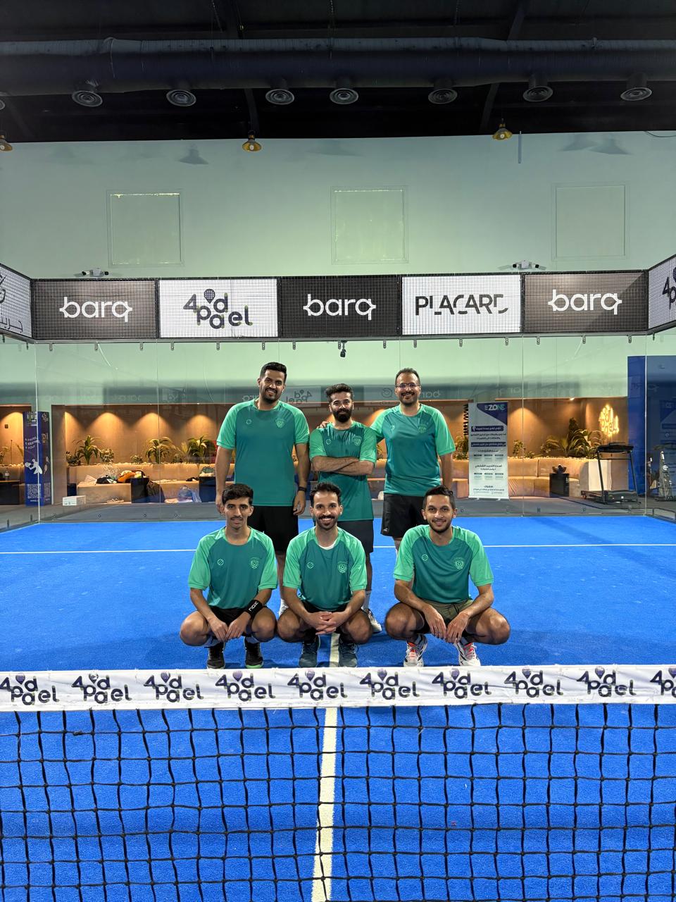 فريق الفيحاء للبادل يشارك في دوري ذيب للبادل