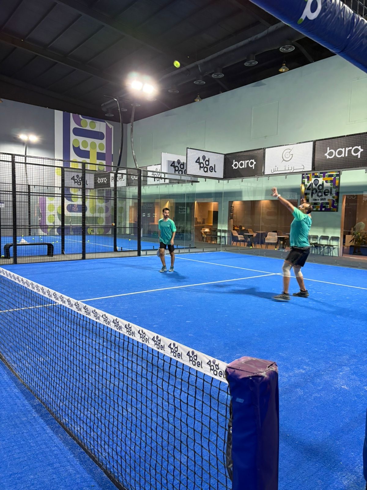 فريق الفيحاء للبادل يشارك في دوري ذيب للبادل