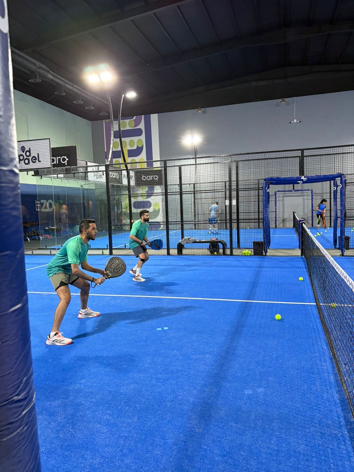 فريق الفيحاء للبادل يشارك في دوري ذيب للبادل