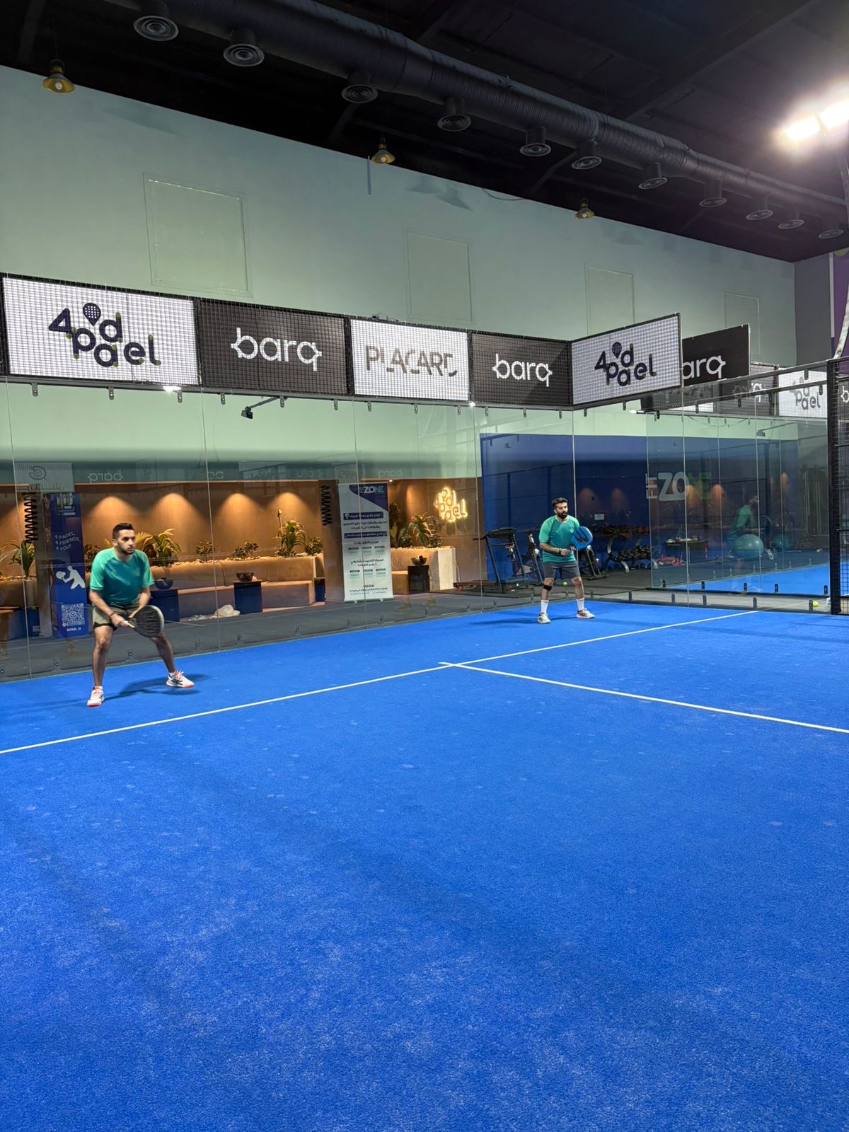 فريق الفيحاء للبادل يشارك في دوري ذيب للبادل