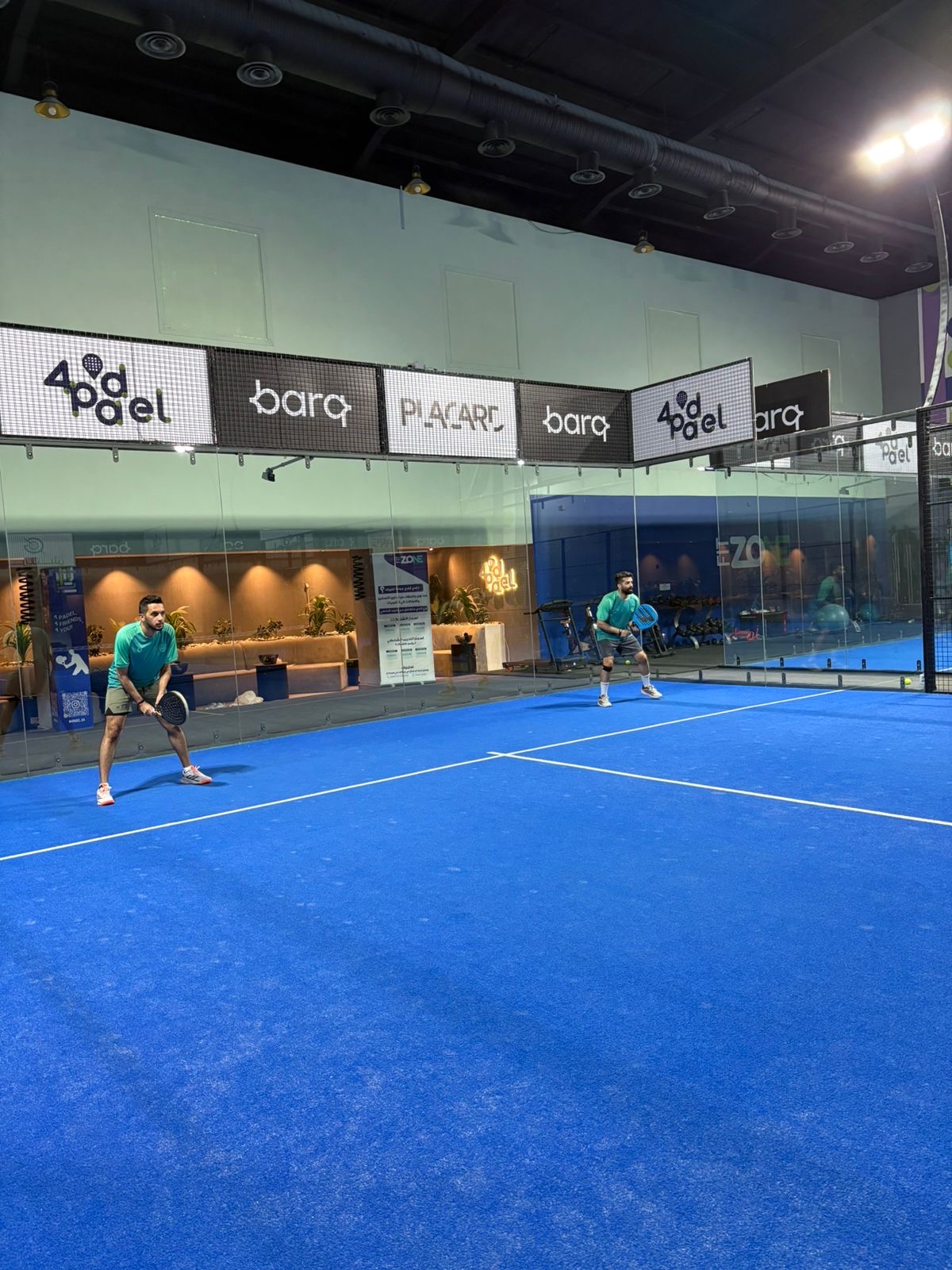 فريق الفيحاء للبادل يشارك في دوري ذيب للبادل