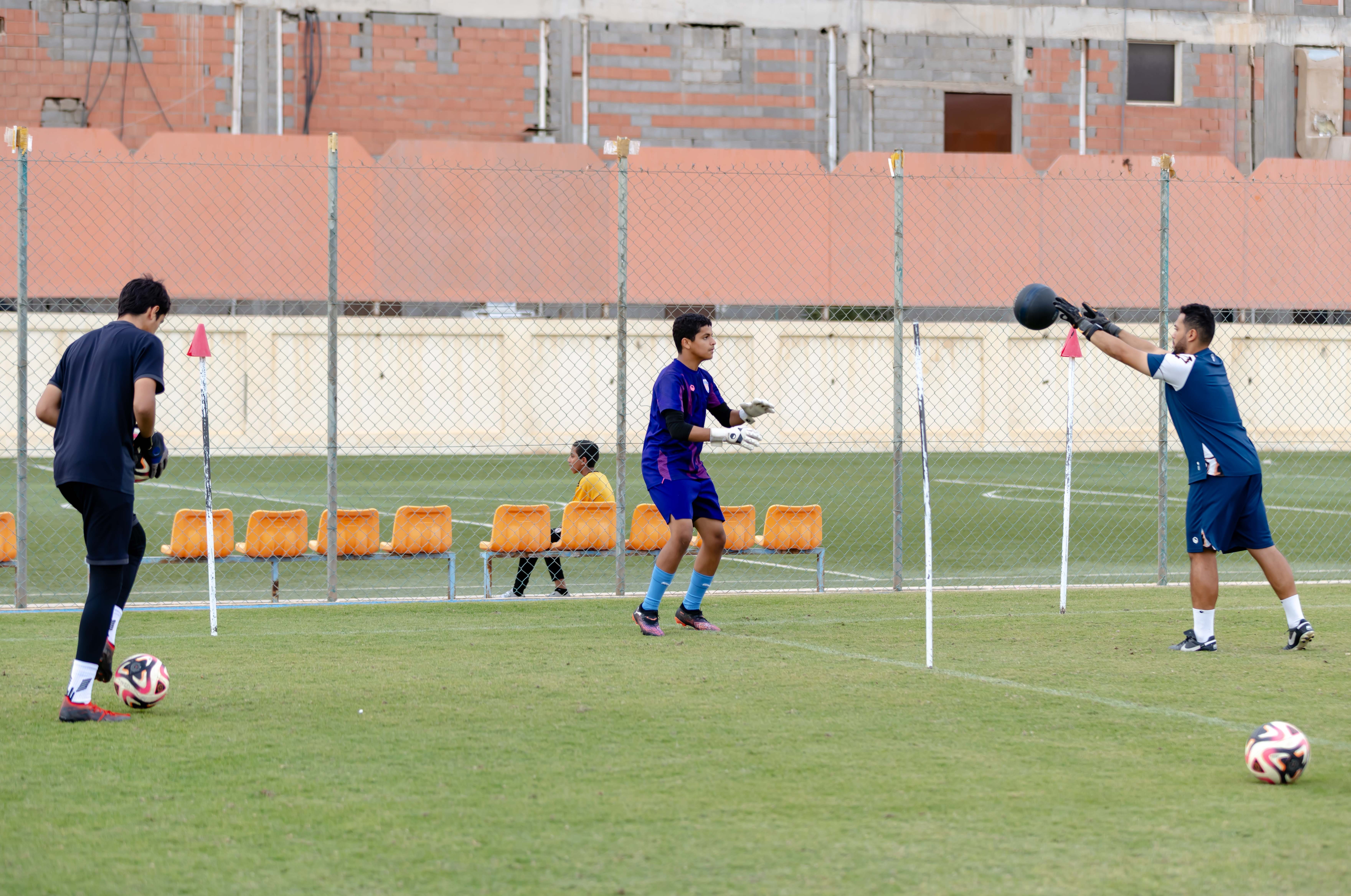 الفيحاء تحت 15 سنة يجري تمرينه الرئيس لمواجهة نظيره نادي الهلال