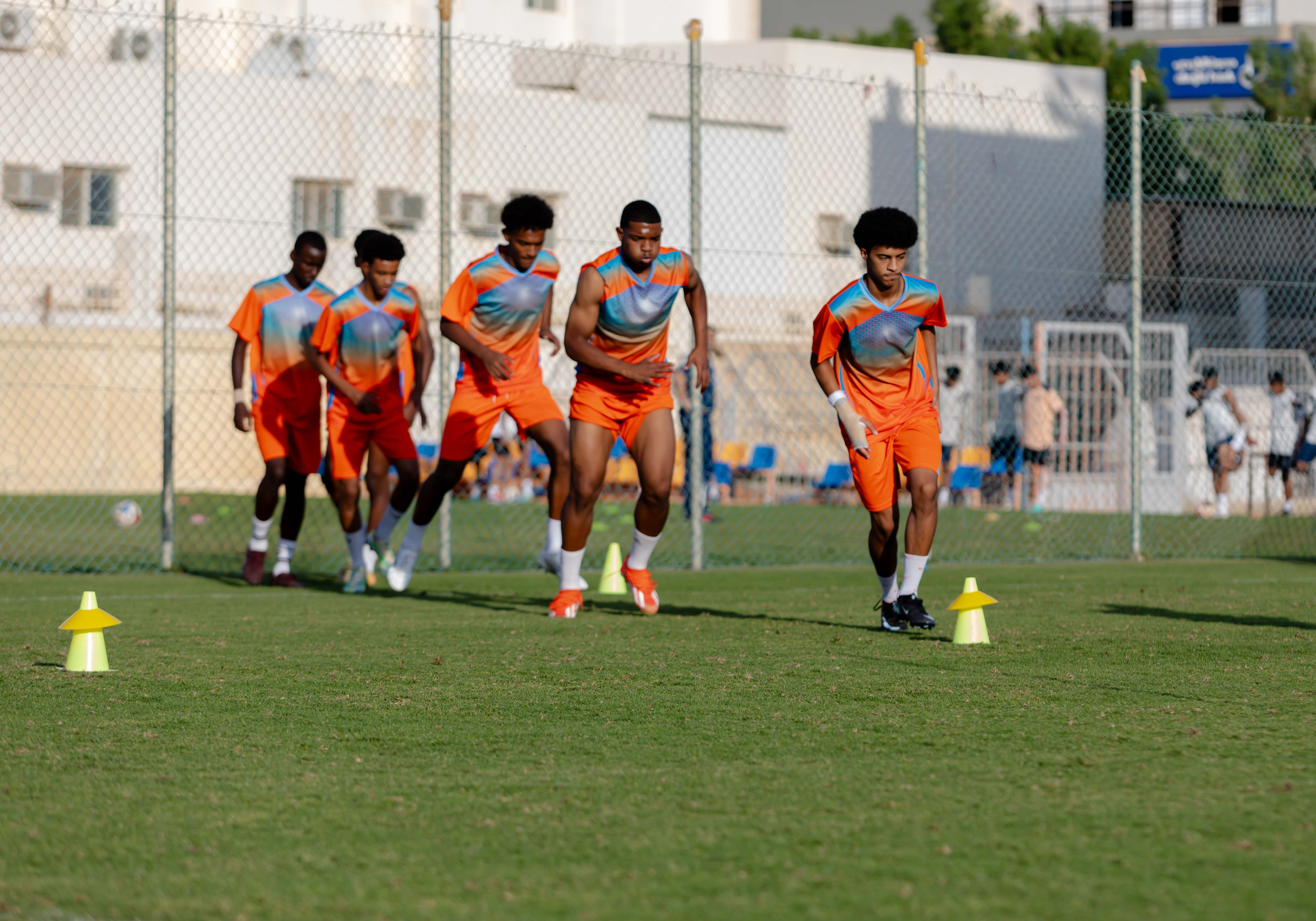 الفيحاء تحت 17 سنة يجري تمرينه الرئيس لمواجهة نظيره نادي الانصار