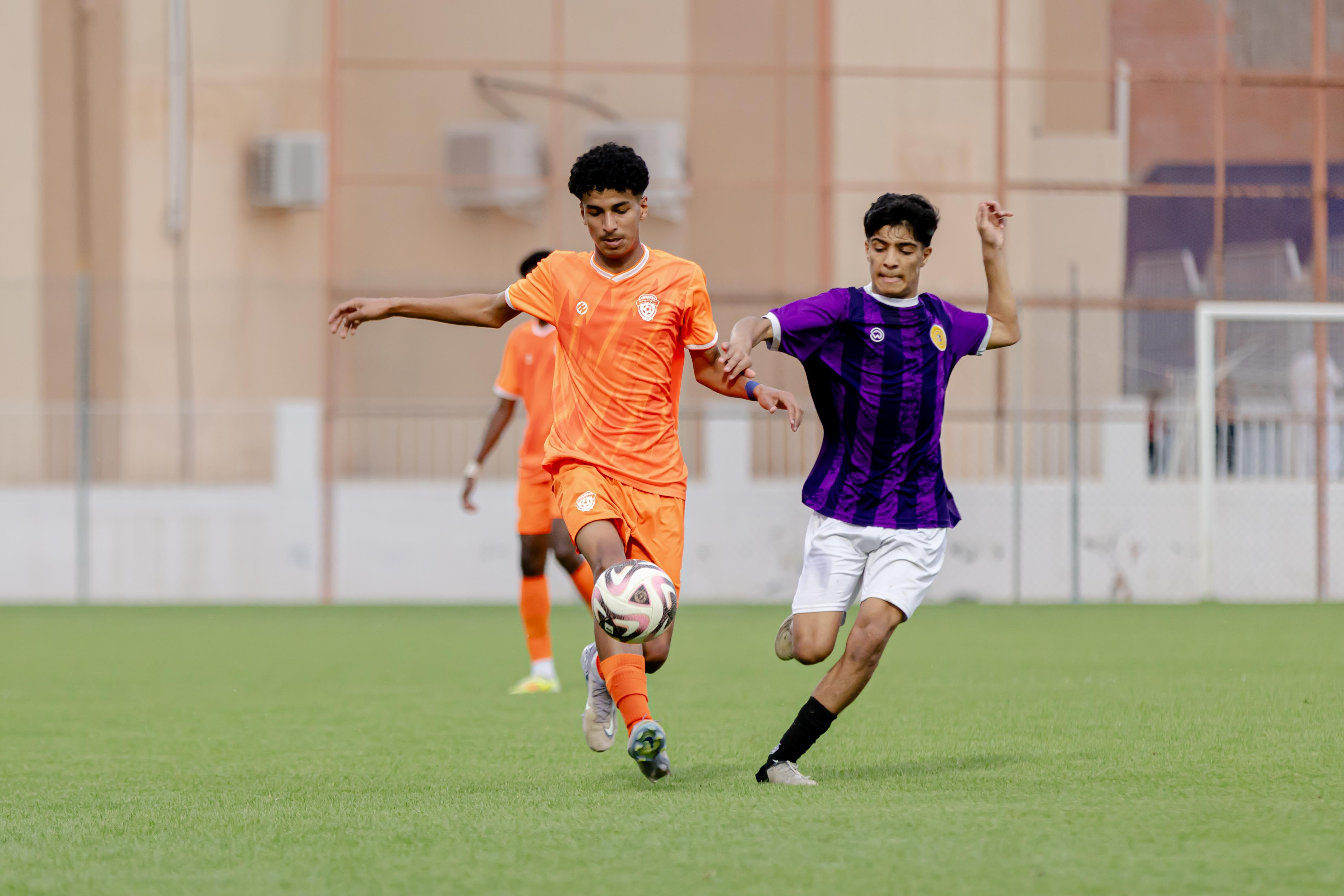 الفيحاء تحت 17 سنة يكسب لقاء نظيرة نادي القلعة