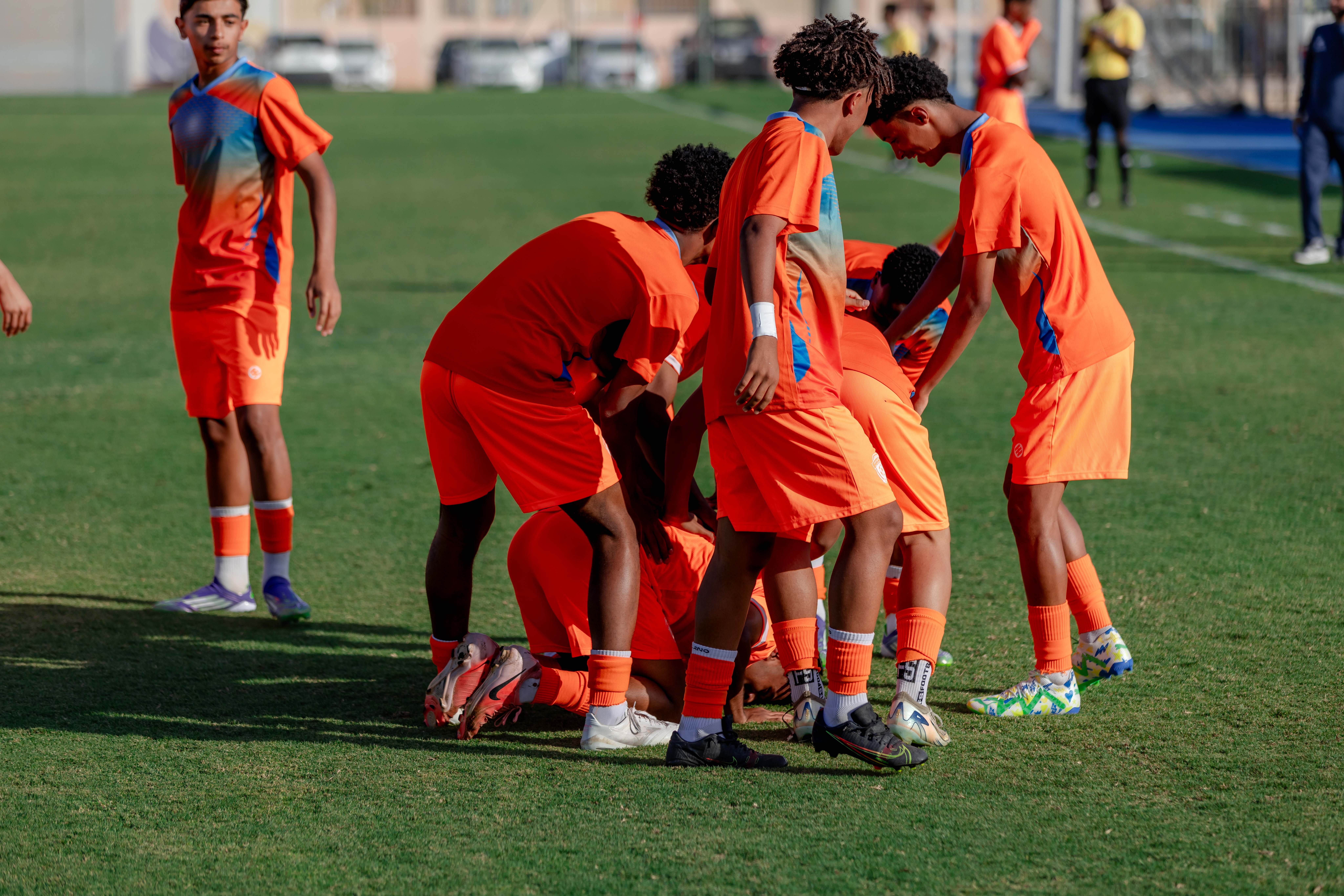 الفيحاء تحت 17 سنة يكسب لقاء نظيره نادي الشعلة بستة أهداف