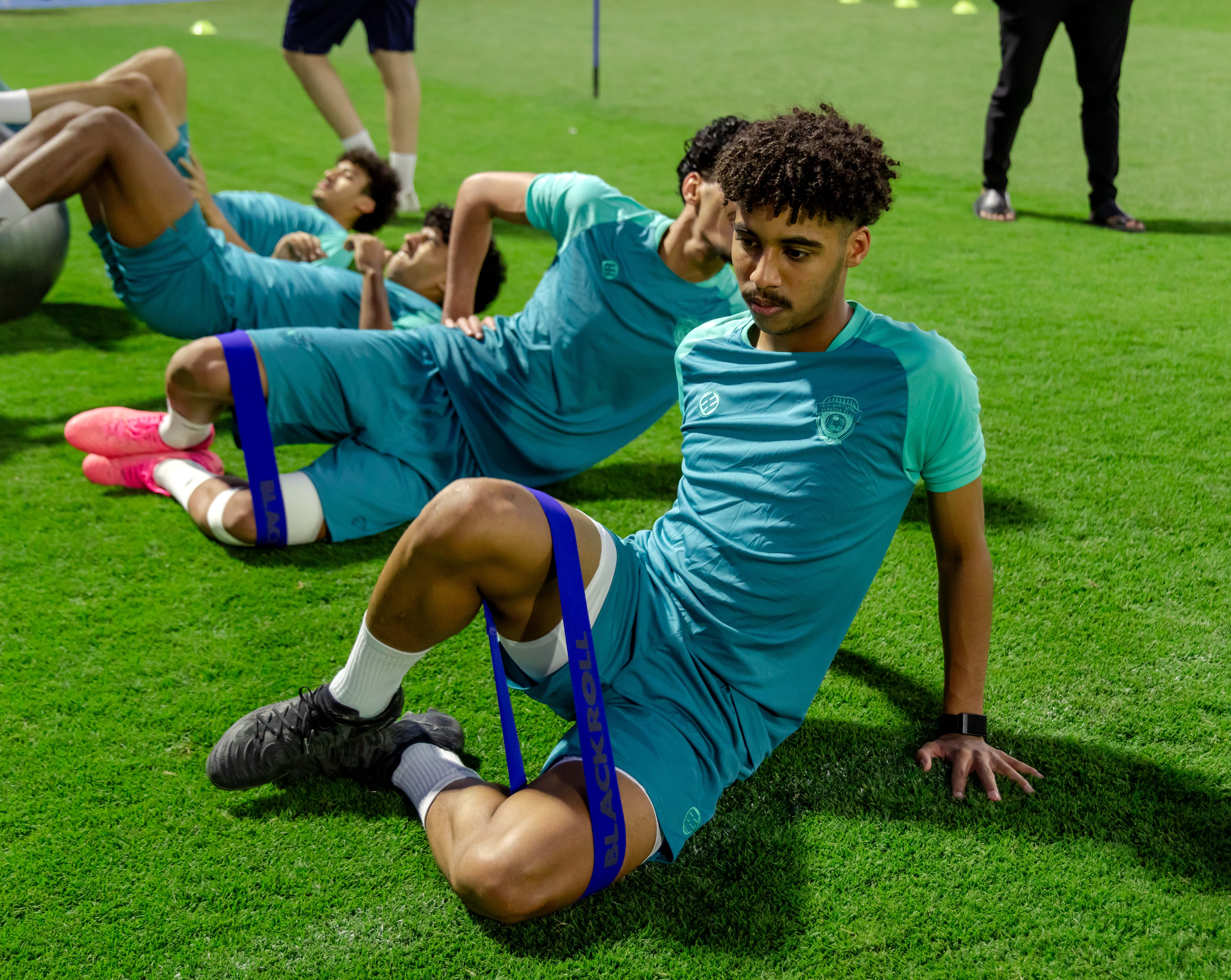 الفيحاء U21 يُجري تمرينه الرئيس استعدادًا لملاقاة النجمة .