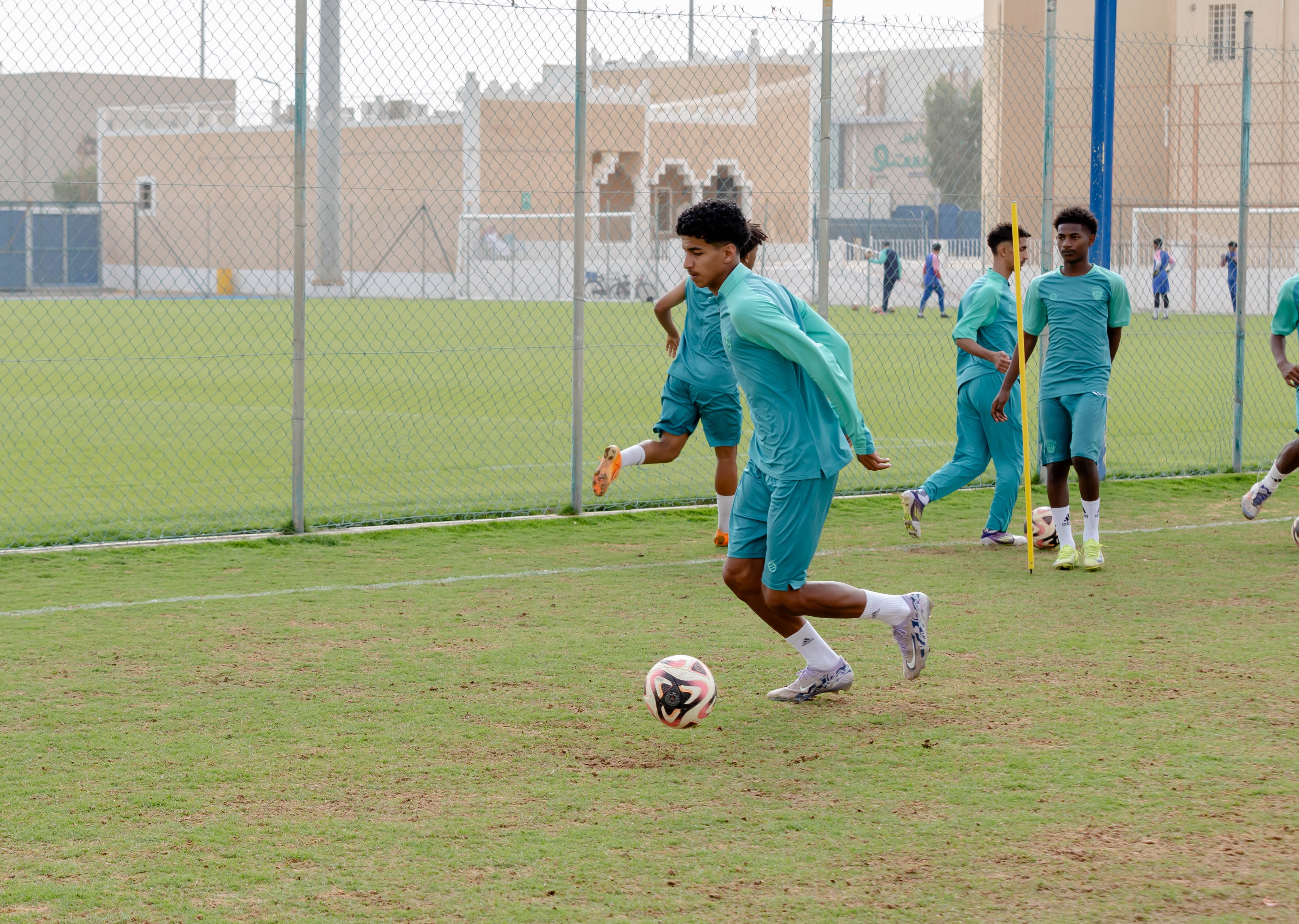 الفيحاء يجري تمرينه الرئيس لمواجهة نظيرة الوحدة