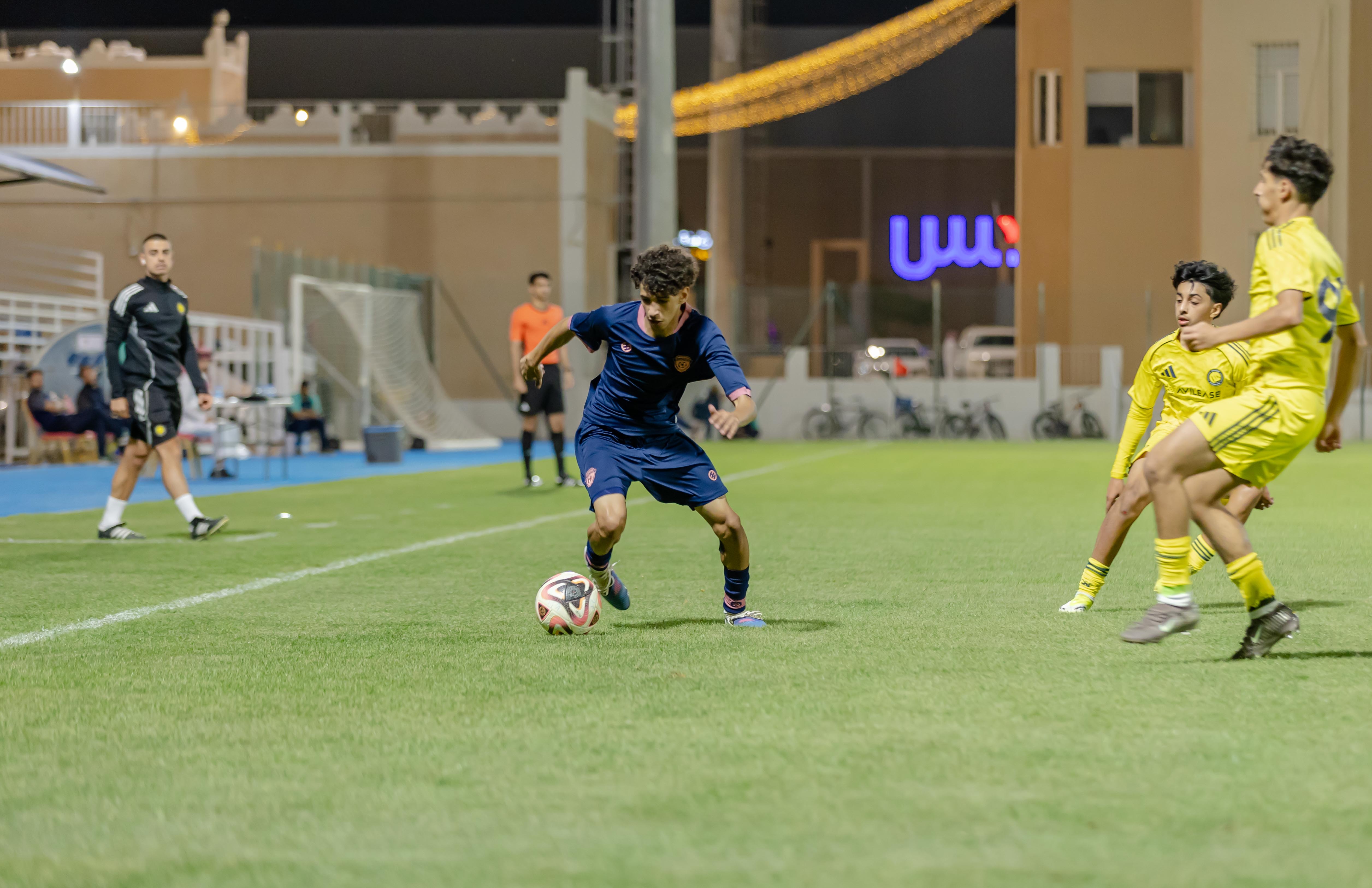 الفيحاء تحت 16 سنة يخسر لقاء نظيره نادي النصر