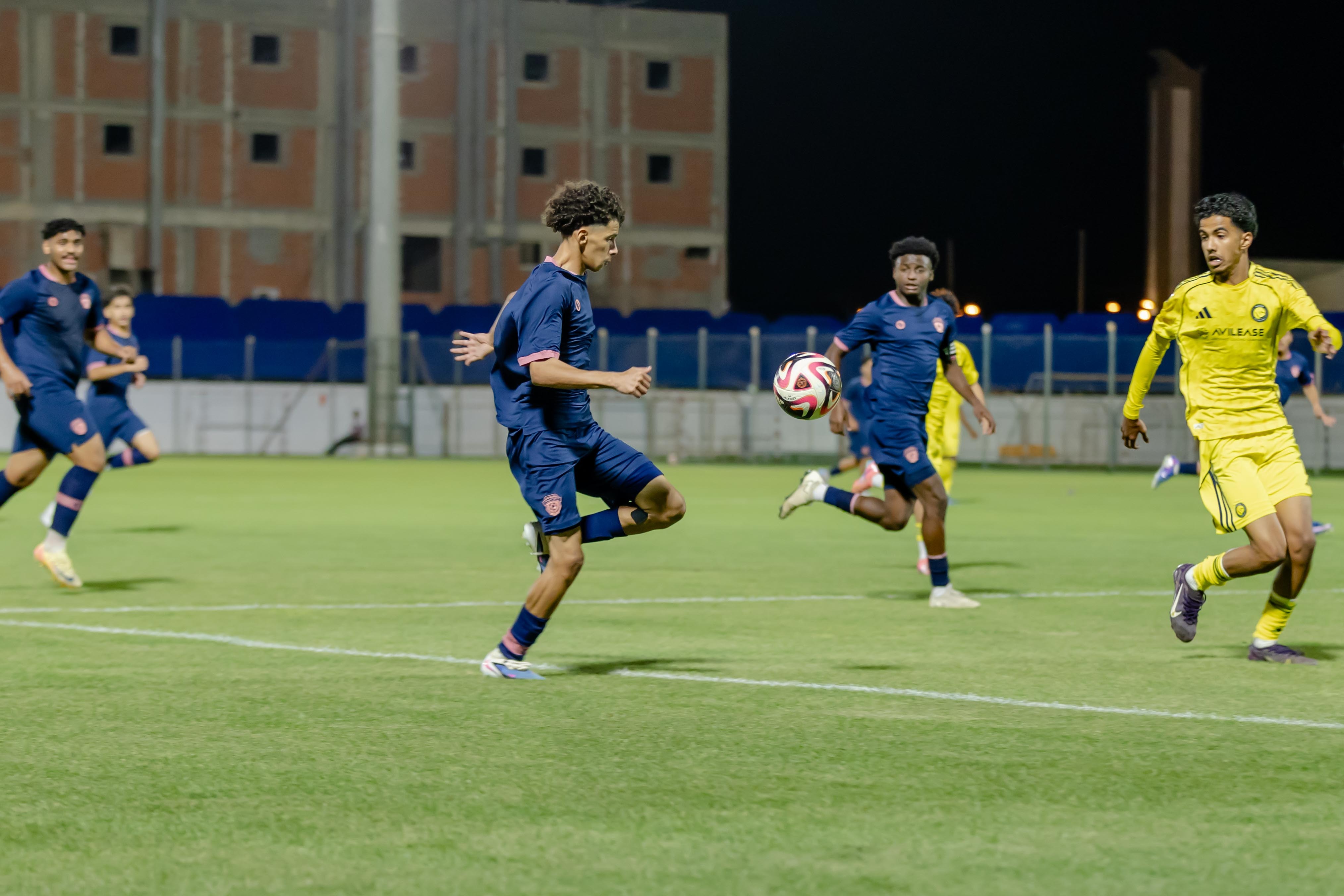 الفيحاء تحت 16 سنة يخسر لقاء نظيره نادي النصر