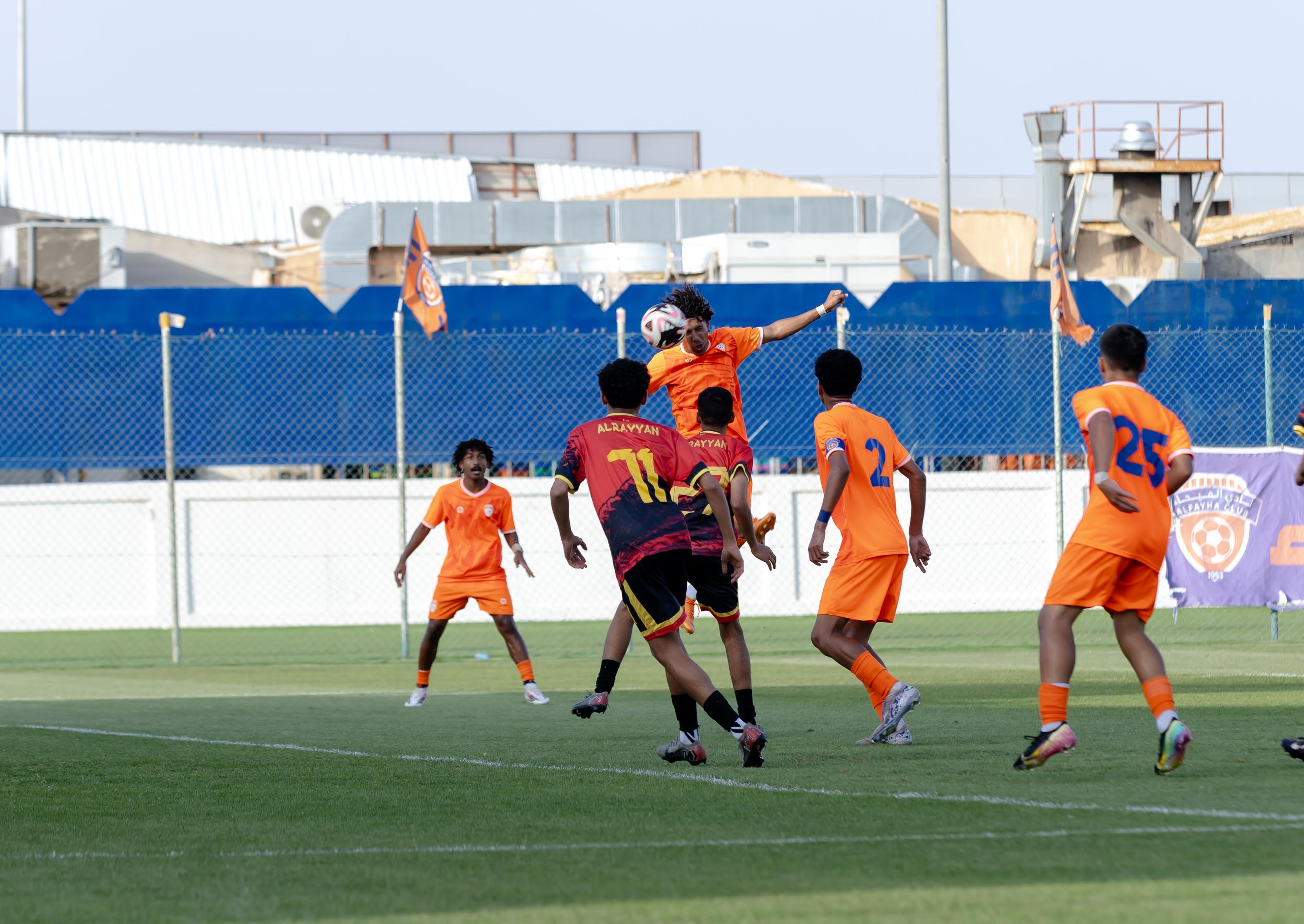 الفيحاء تحت 17 سنة يكسب لقاء نظيرة نادي الريان