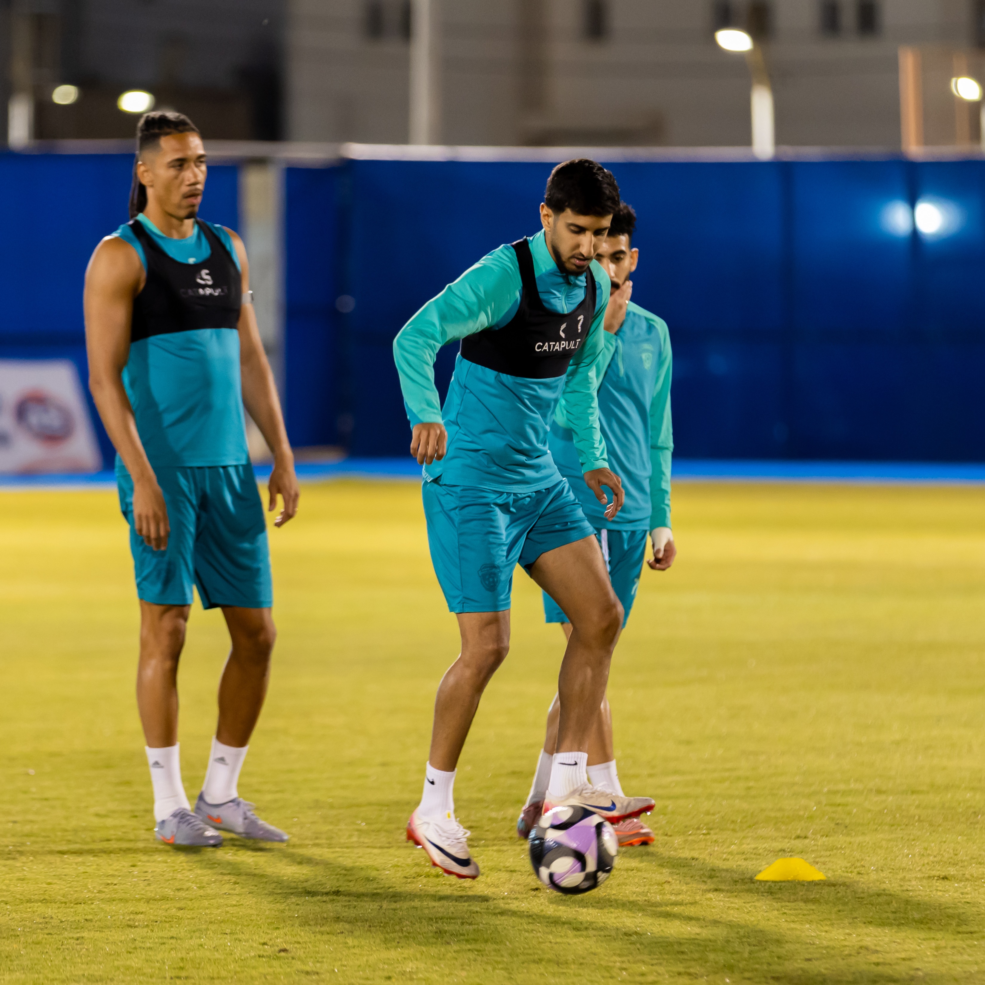 الفيحاء يختتم استعداداته الميدانية لمواجهة الأخدود على ملعب مدينة المجمعة الرياضية