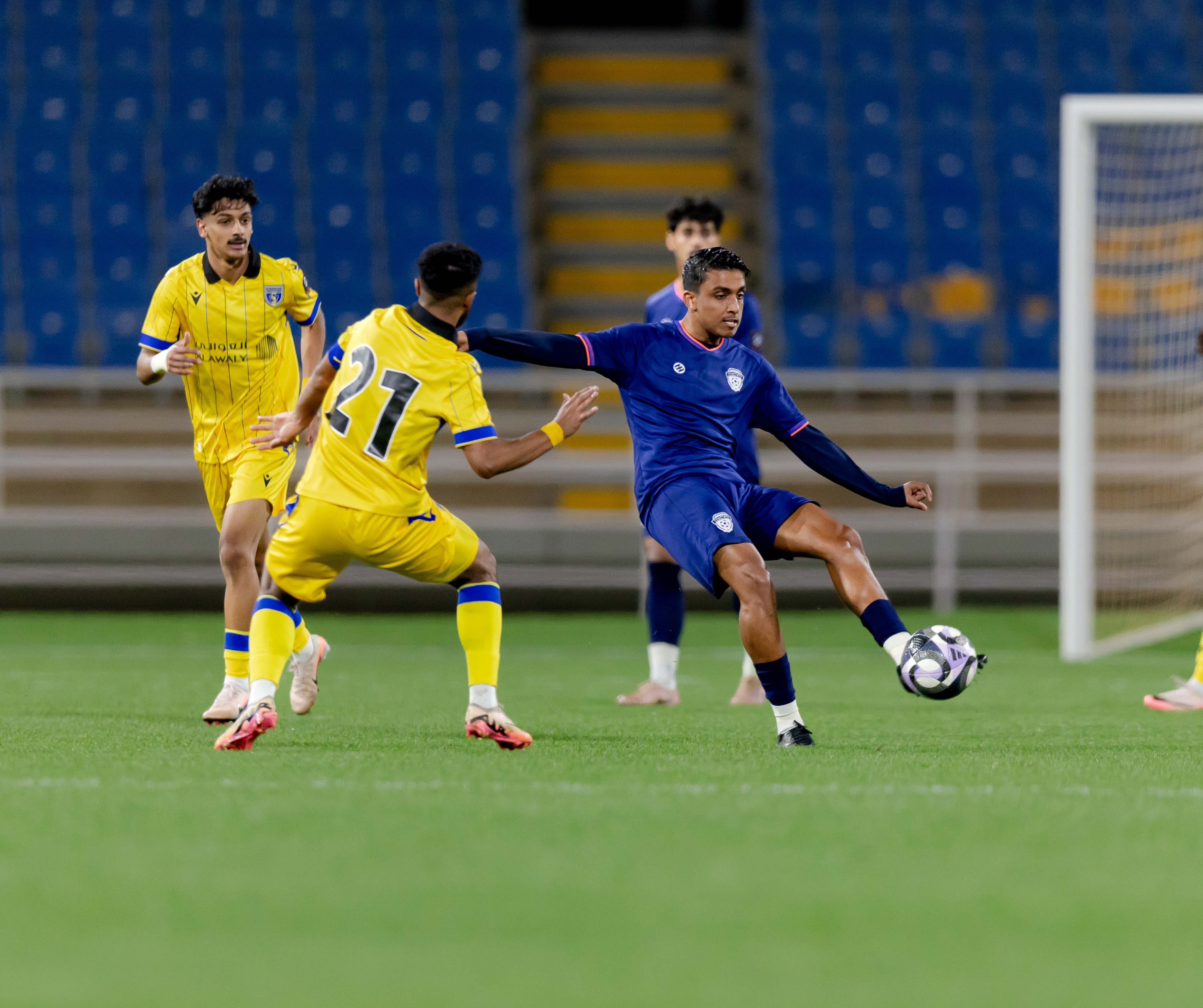 الفيحاء تحت 21 عامًا يكسب لقاء نظيره التعاون ضمن الجولة الخامسة عشر من دوري جوي للنخبة U21 .