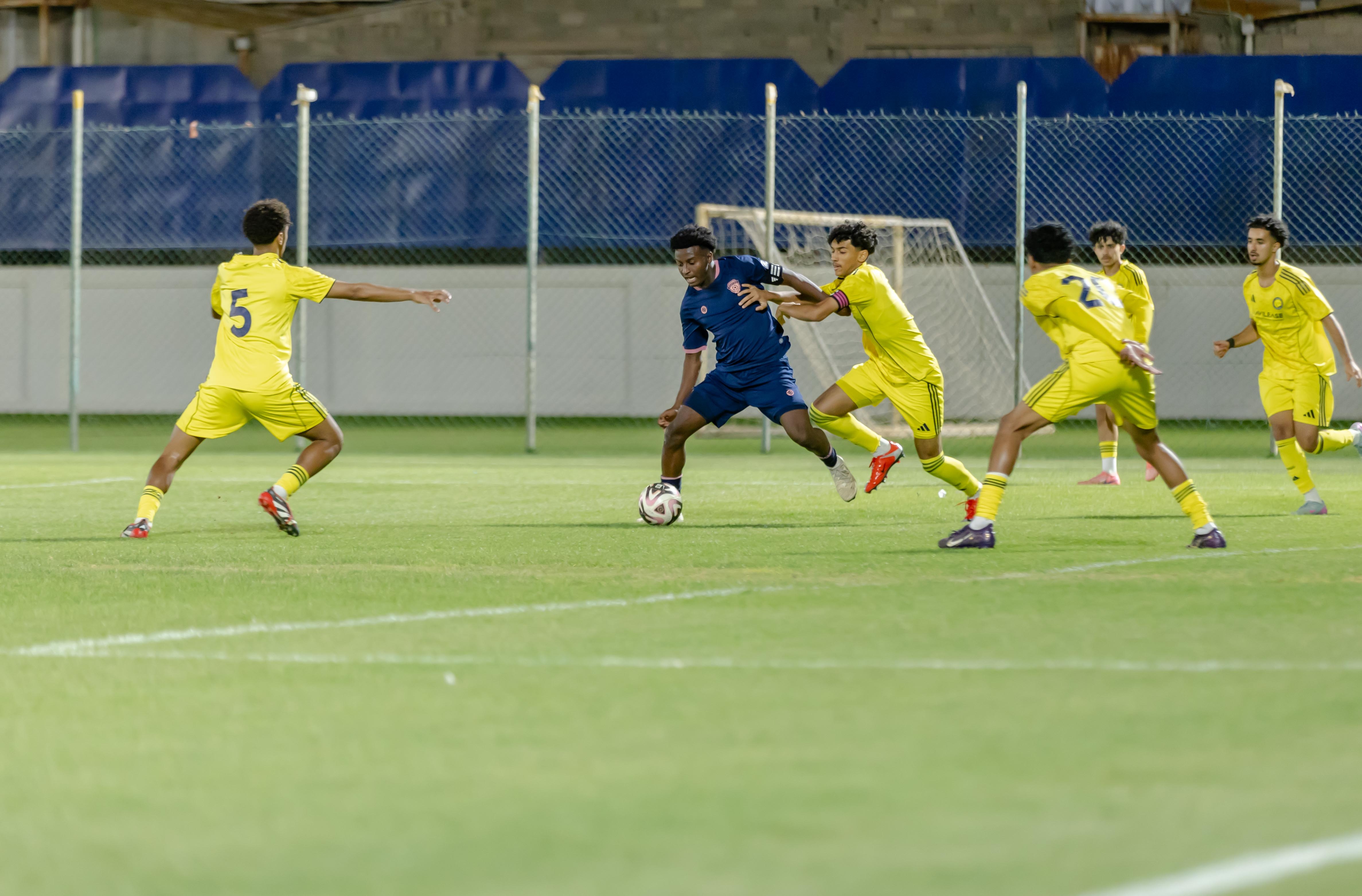 الفيحاء تحت 16 سنة يخسر لقاء نظيره نادي النصر