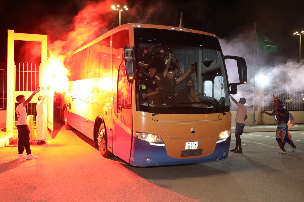 استقبال أبطال دوري الدرجة الأولى تحت 19 سنة