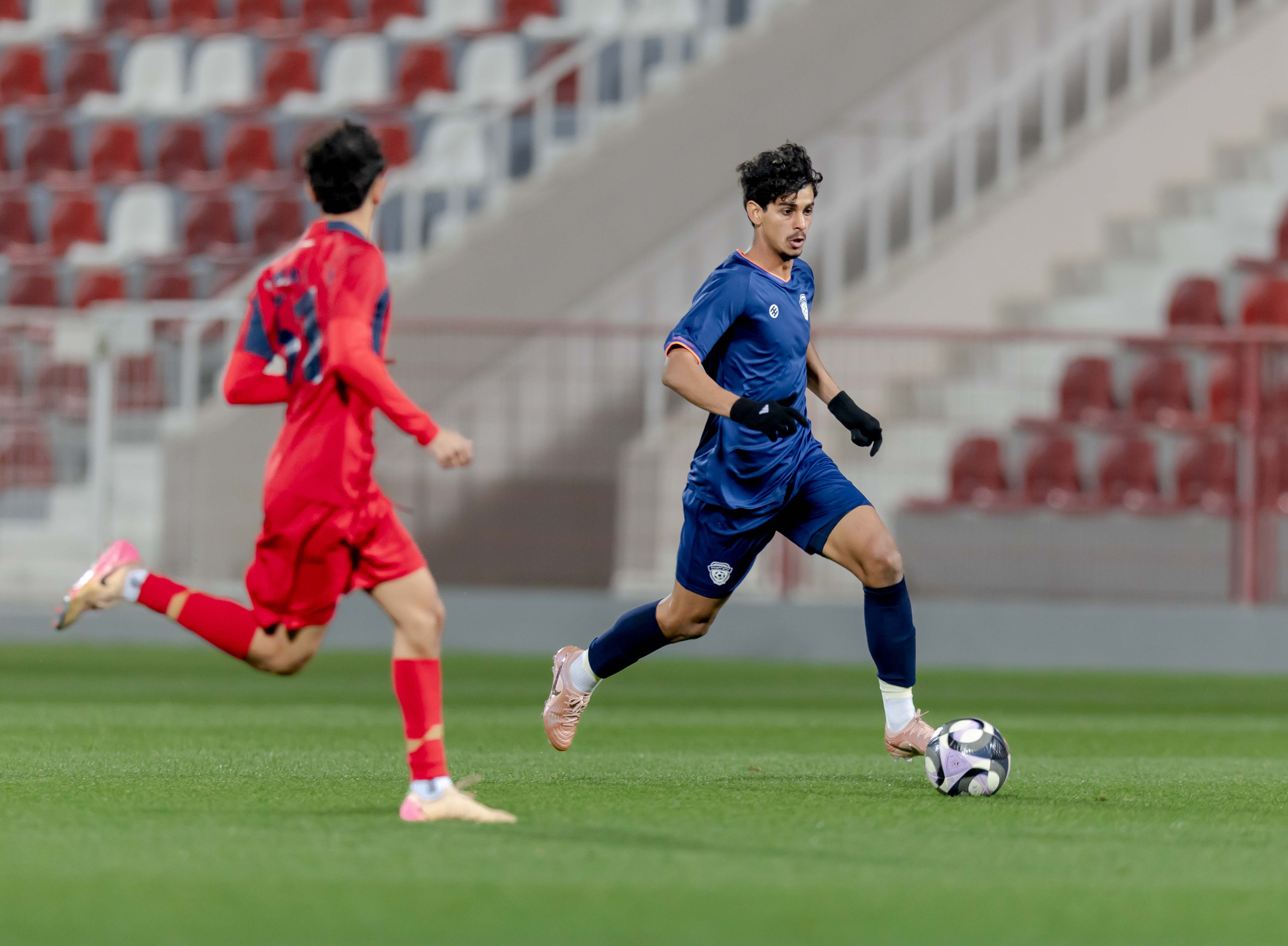 الفيحاء تحت 21 عامًا يتعادل مع نظيره ضمك ضمن الجولة الثالثة عشر من دوري جوي للنخبة U21 .