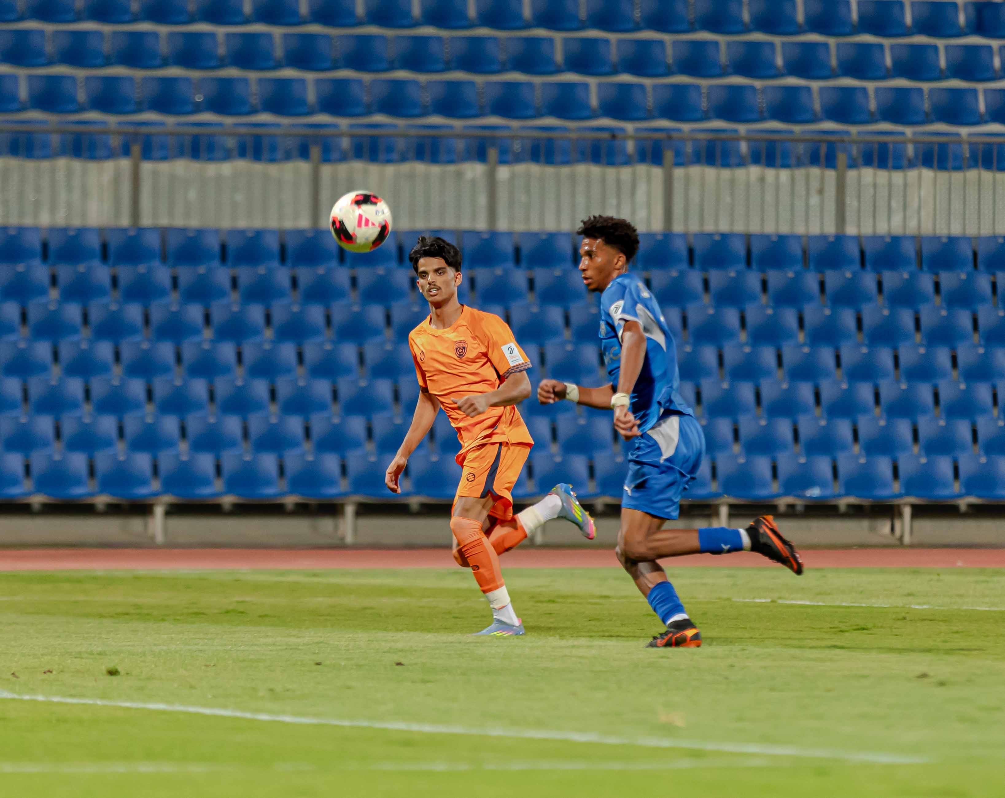 الفيحاء تحت 21 عامًا يخسر مواجهة الهلال ضمن الجولة السابعة من دوري جوي للنخبة U21.
