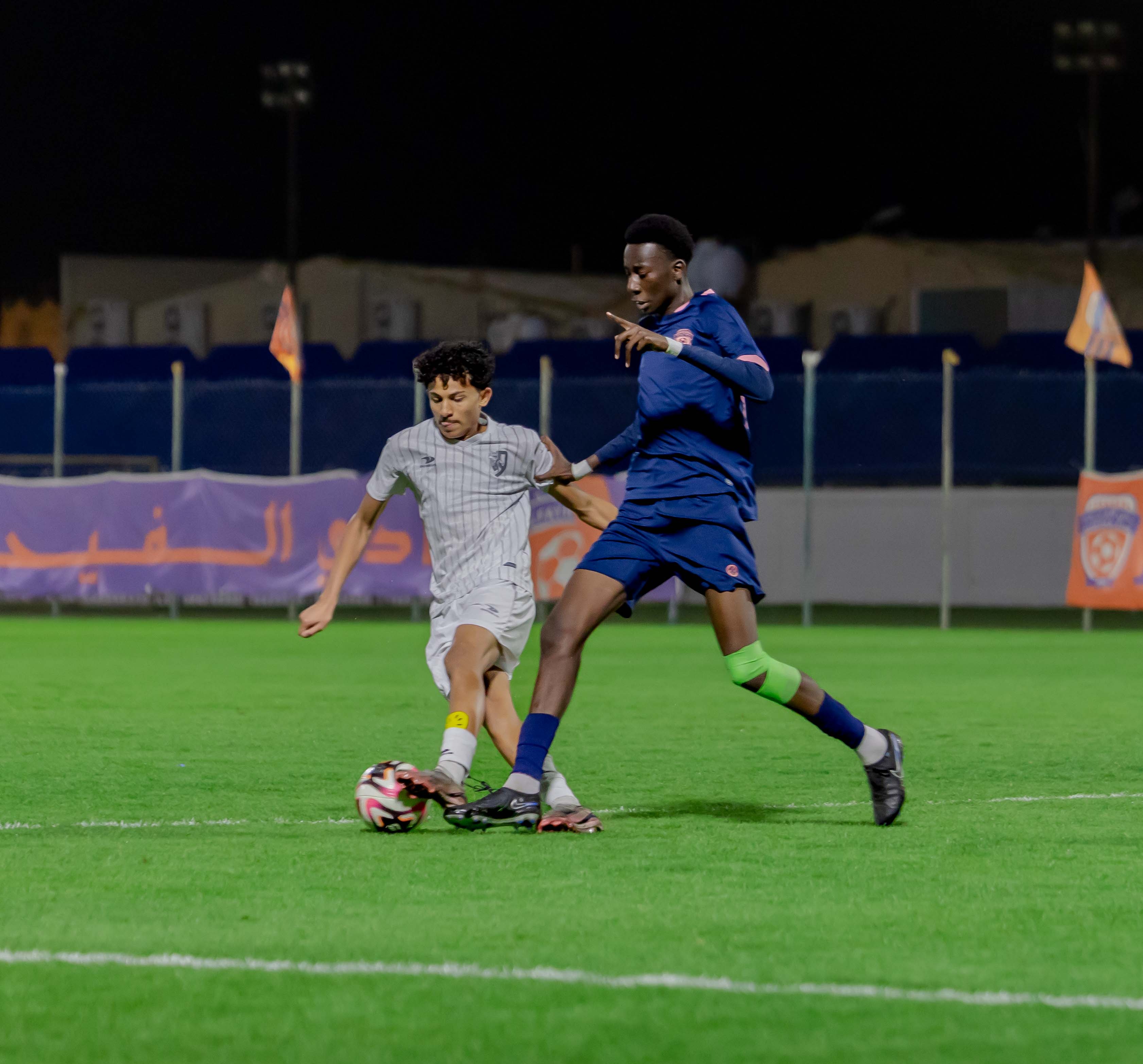 الفيحاء تحت 15 سنة يتعادل إيجابياً أمام نظيره نادي الطائي