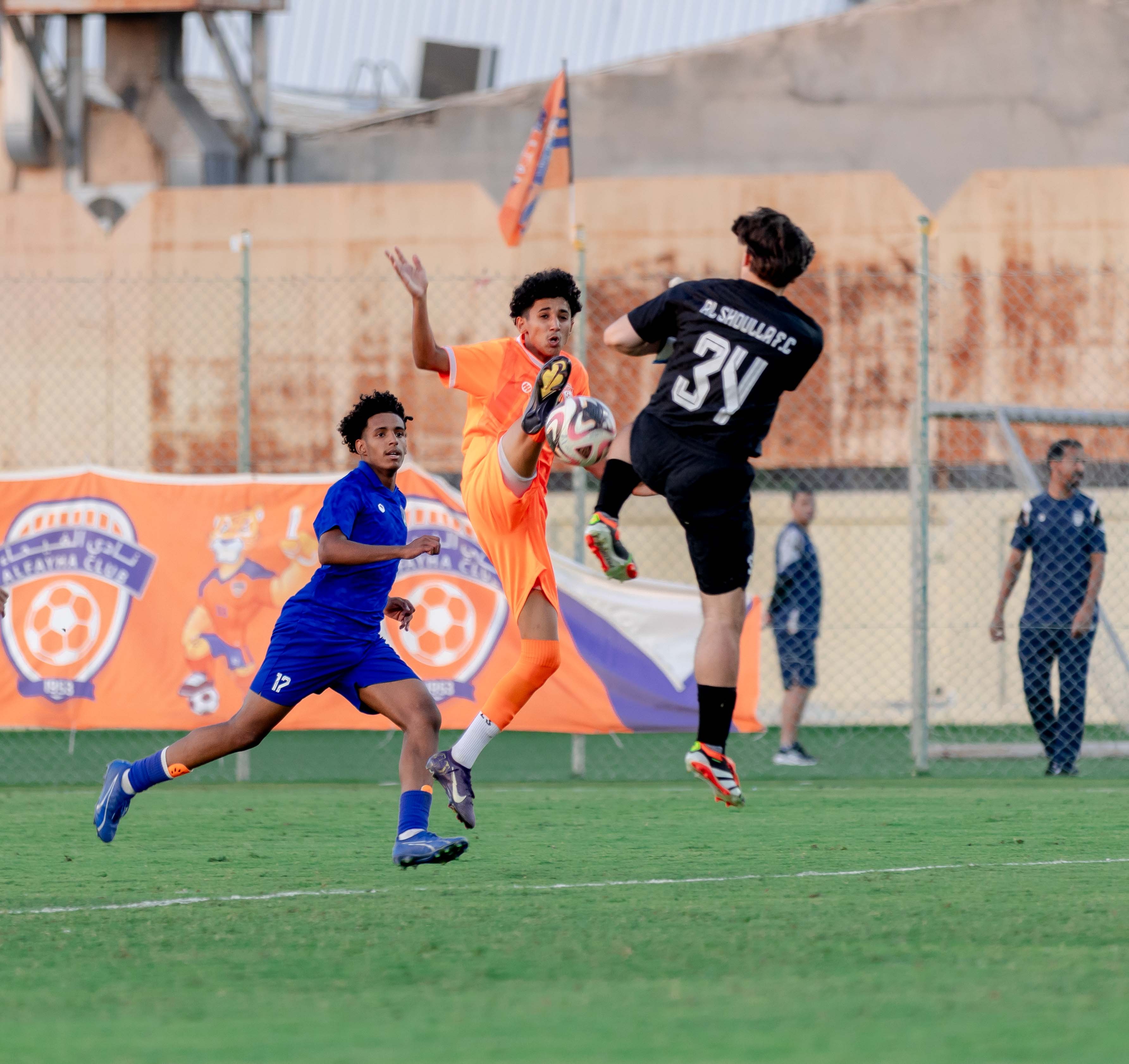 الفيحاء تحت 17 سنة يكسب لقاء نظيره نادي الشعلة بستة أهداف