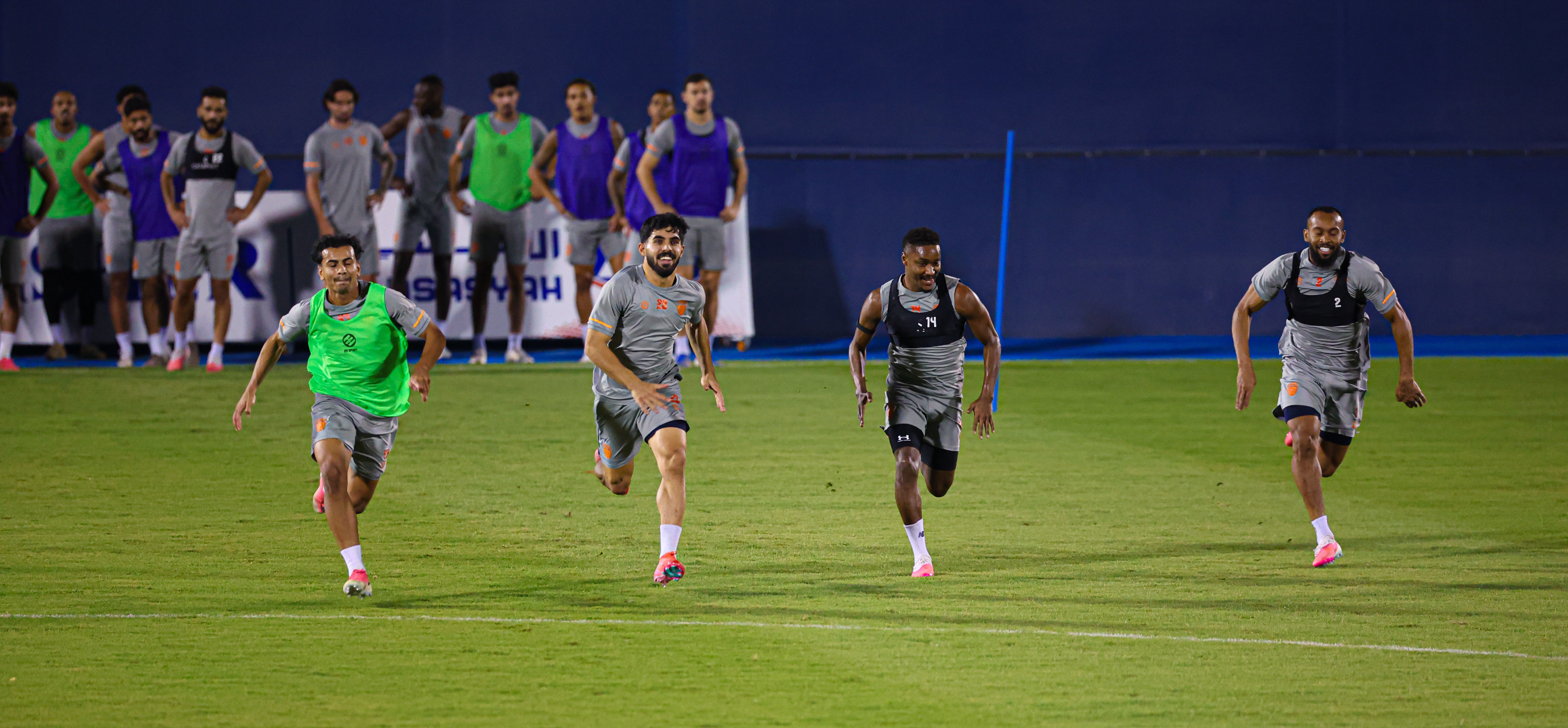 الفيحاء يواصل تدريباته في مقر النادي