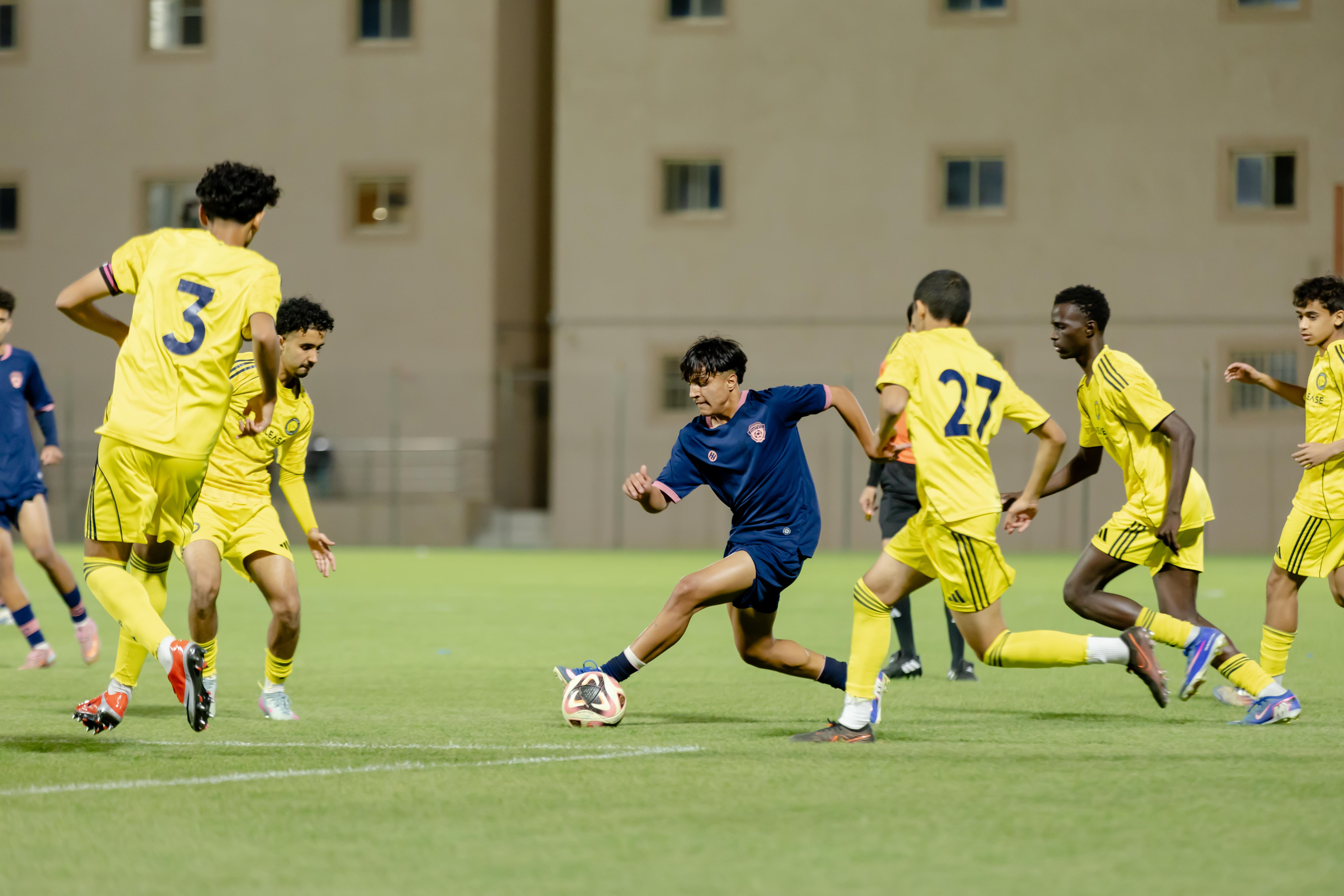 الفيحاء تحت 16 سنة يخسر لقاء نظيره نادي النصر