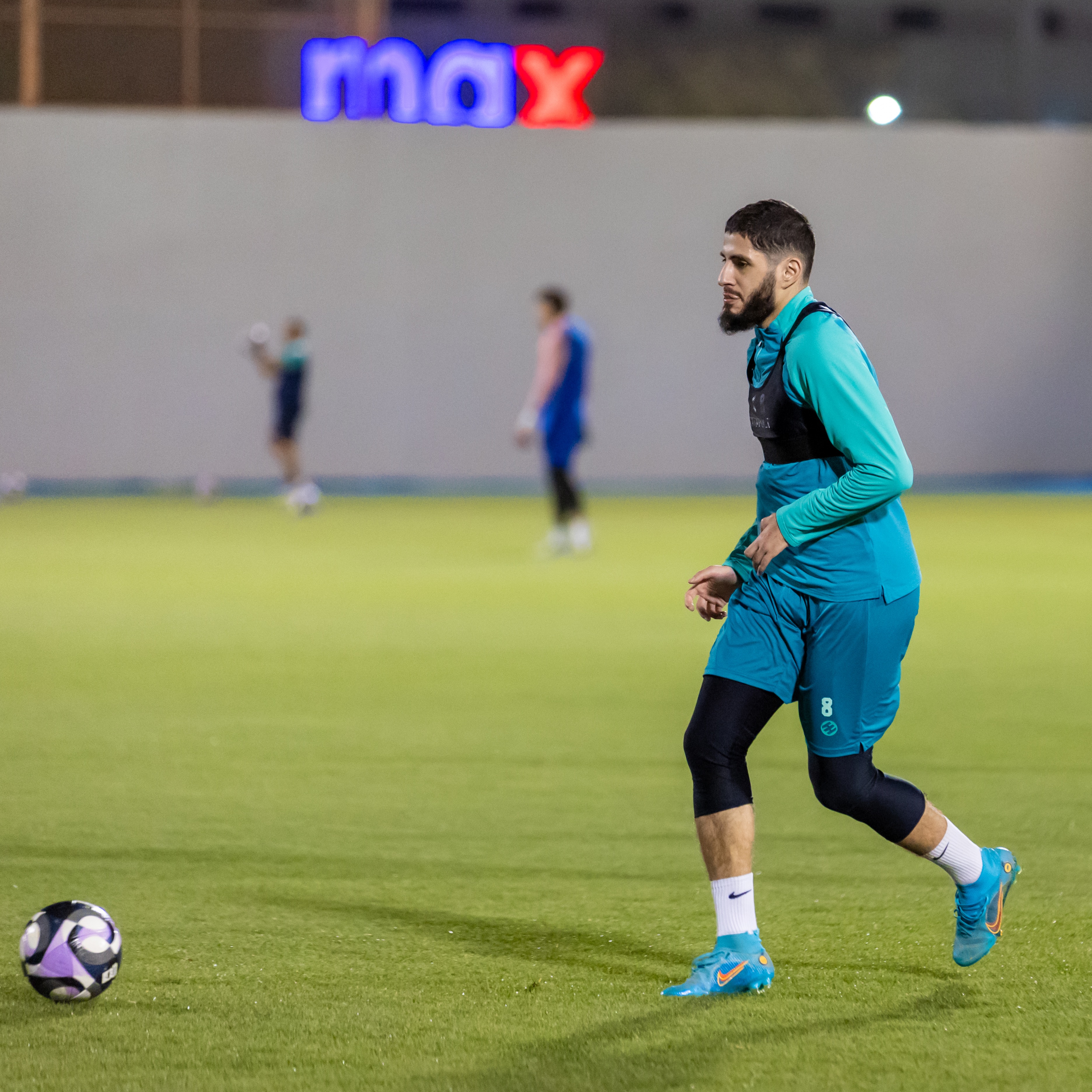 الفيحاء يجري مرانه الاخير قبل ودية الهلال