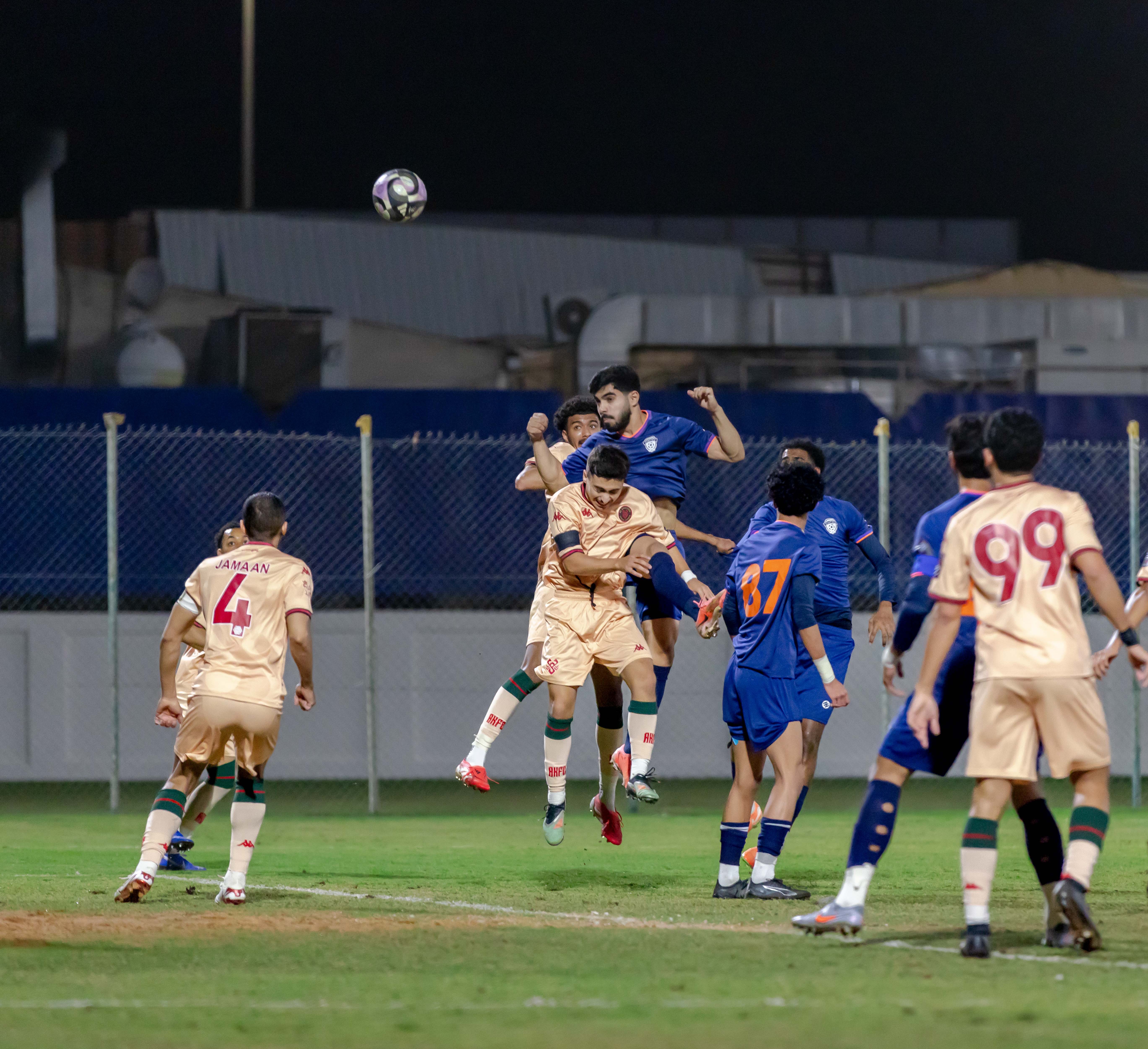 الفيحاء تحت 21 عامًا يتعادل مع نظيره الخلود ضمن الجولة التاسعة من دوري جوي للنخبة U21 .