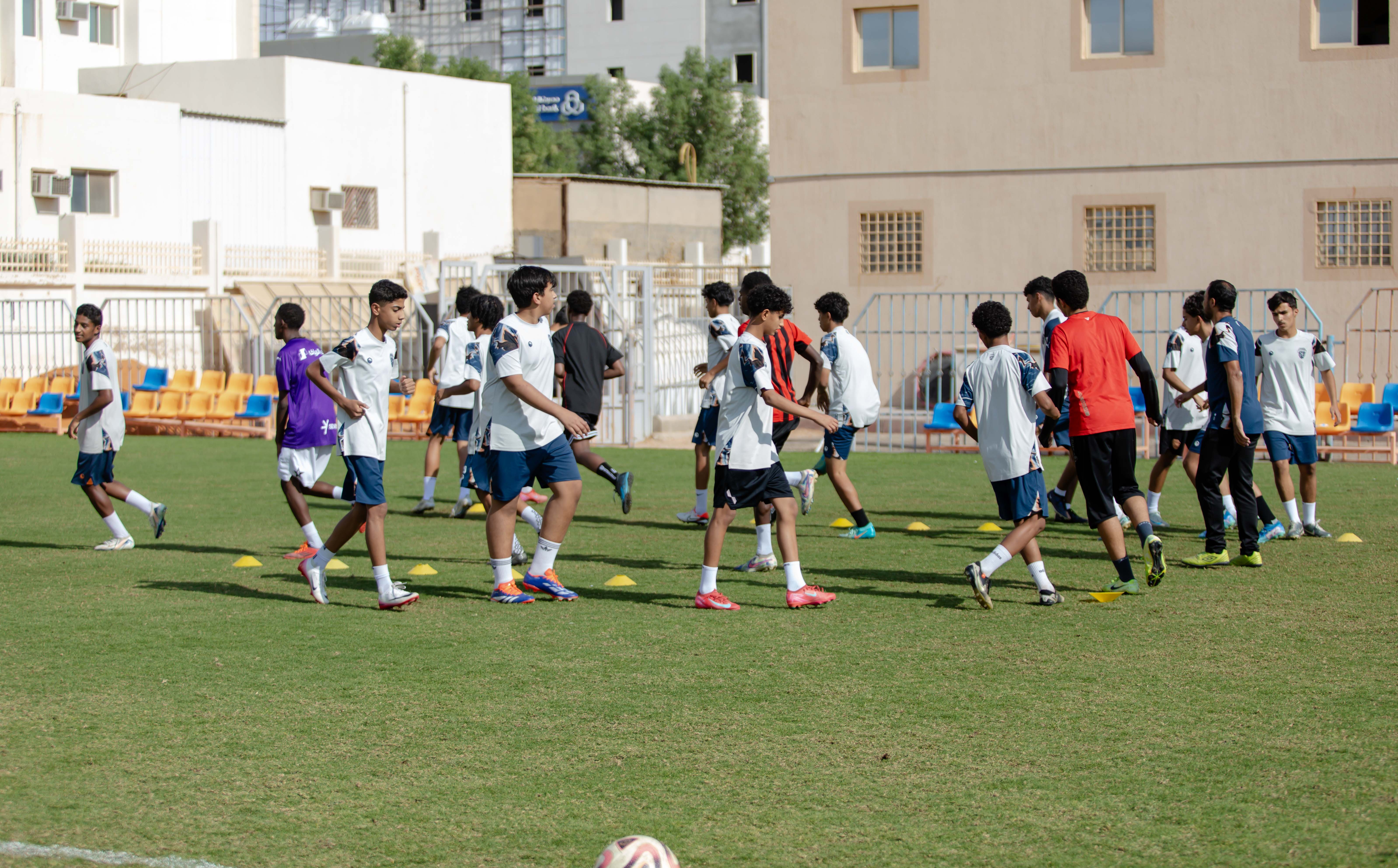 الفيحاء تحت 15 سنة يواصل تحضيراتة لمواجهة نظيره نادي الفتح