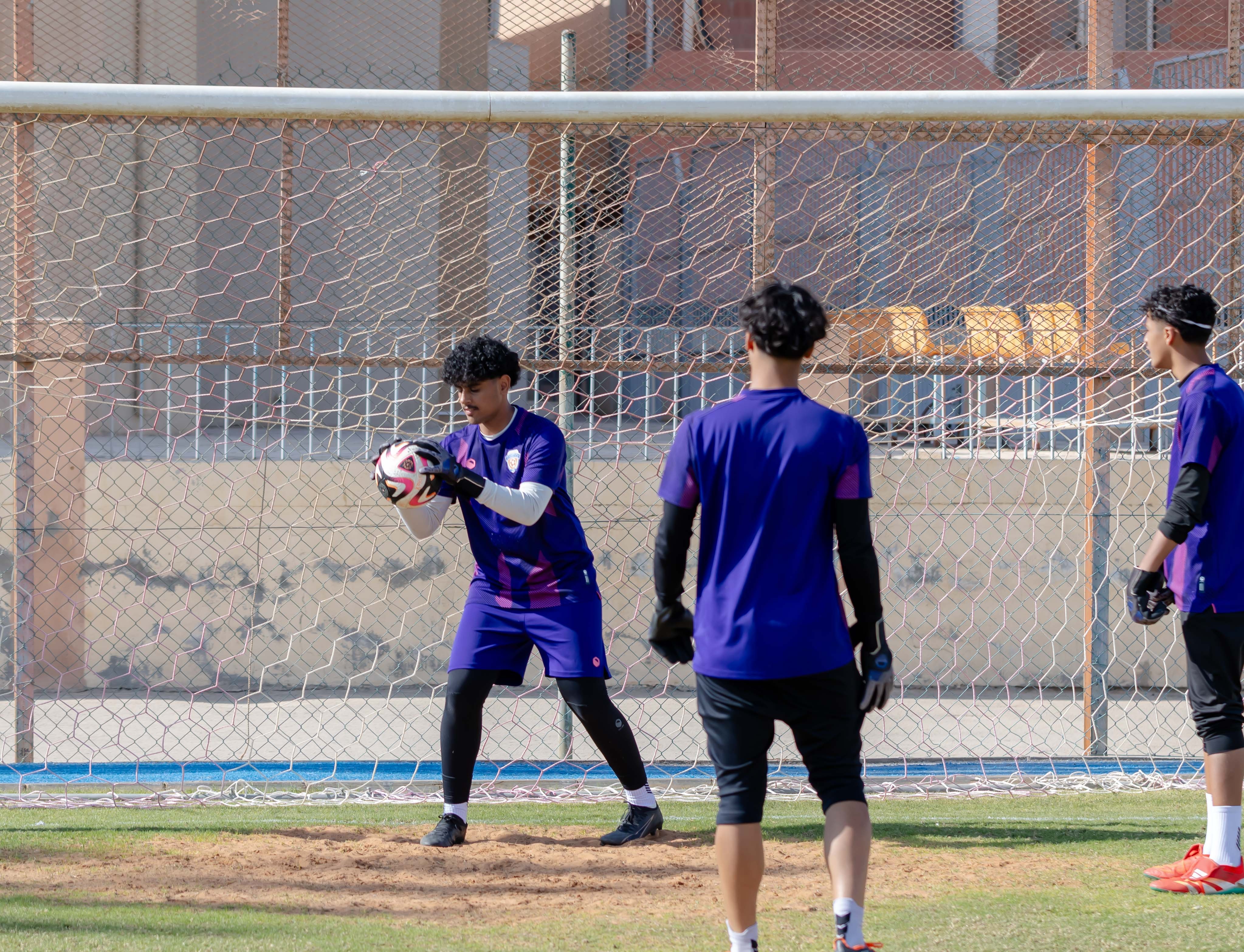 الفيحاء تحت 17 سنة يجري تمرينه الرئيس لمواجهة نظيره نادي القنفذة