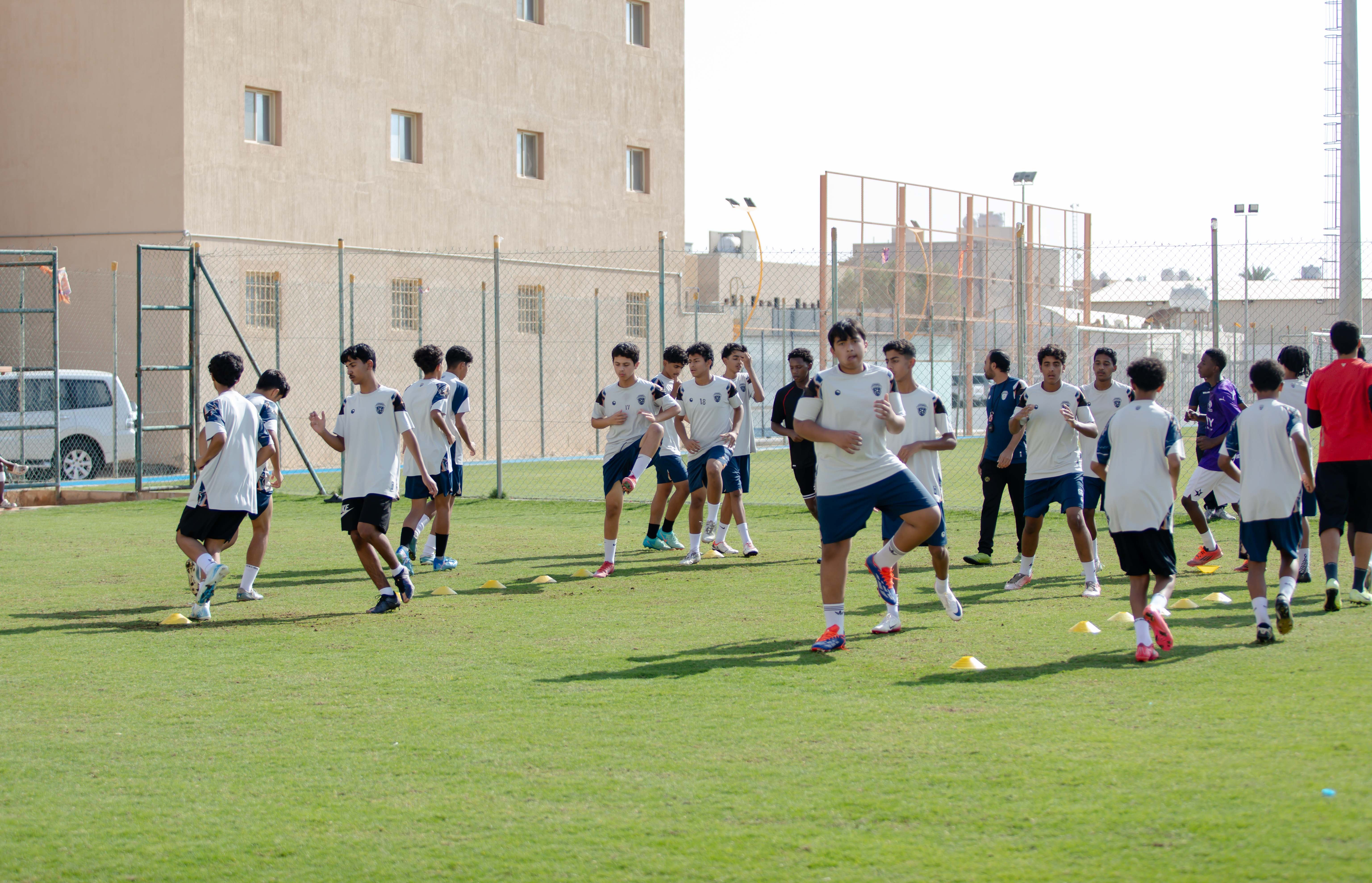 الفيحاء تحت 15 سنة يواصل تحضيراتة لمواجهة نظيره نادي الفتح