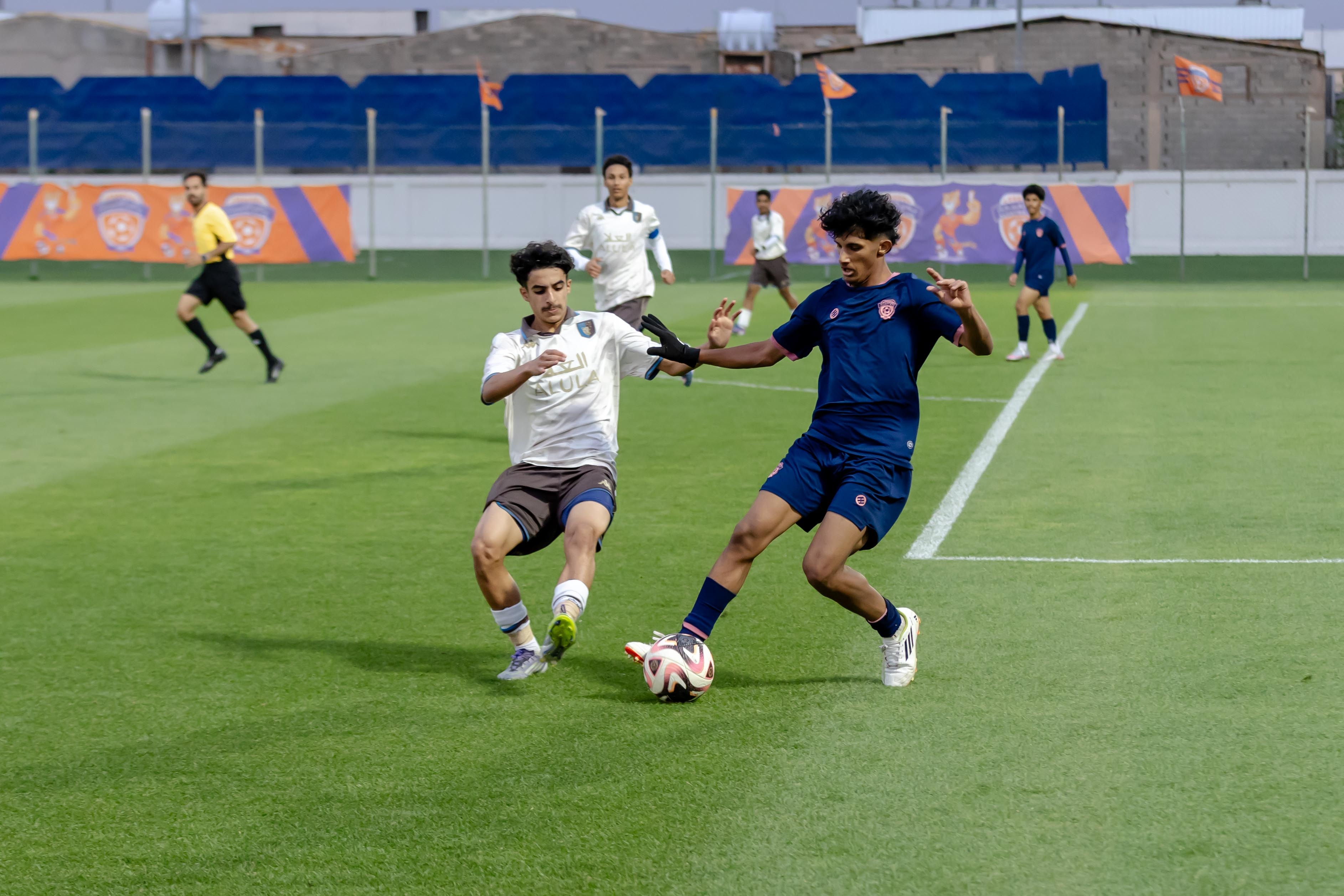 الفيحاء تحت 15 سنة يكسب لقاء نظيره نادي العلا