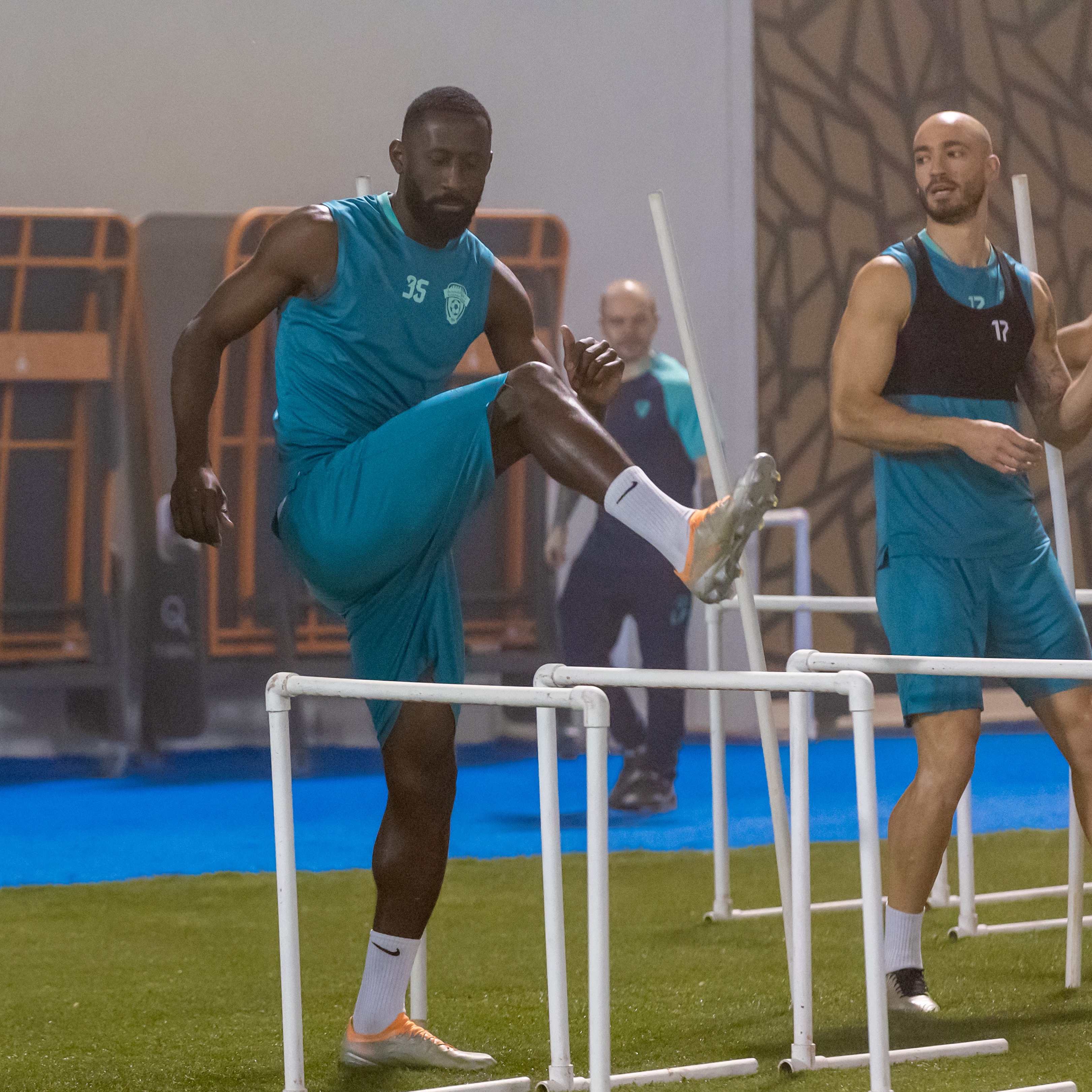 الفيحاء يستأنف تدريباته بحصة استرجاعية بمقر النادي