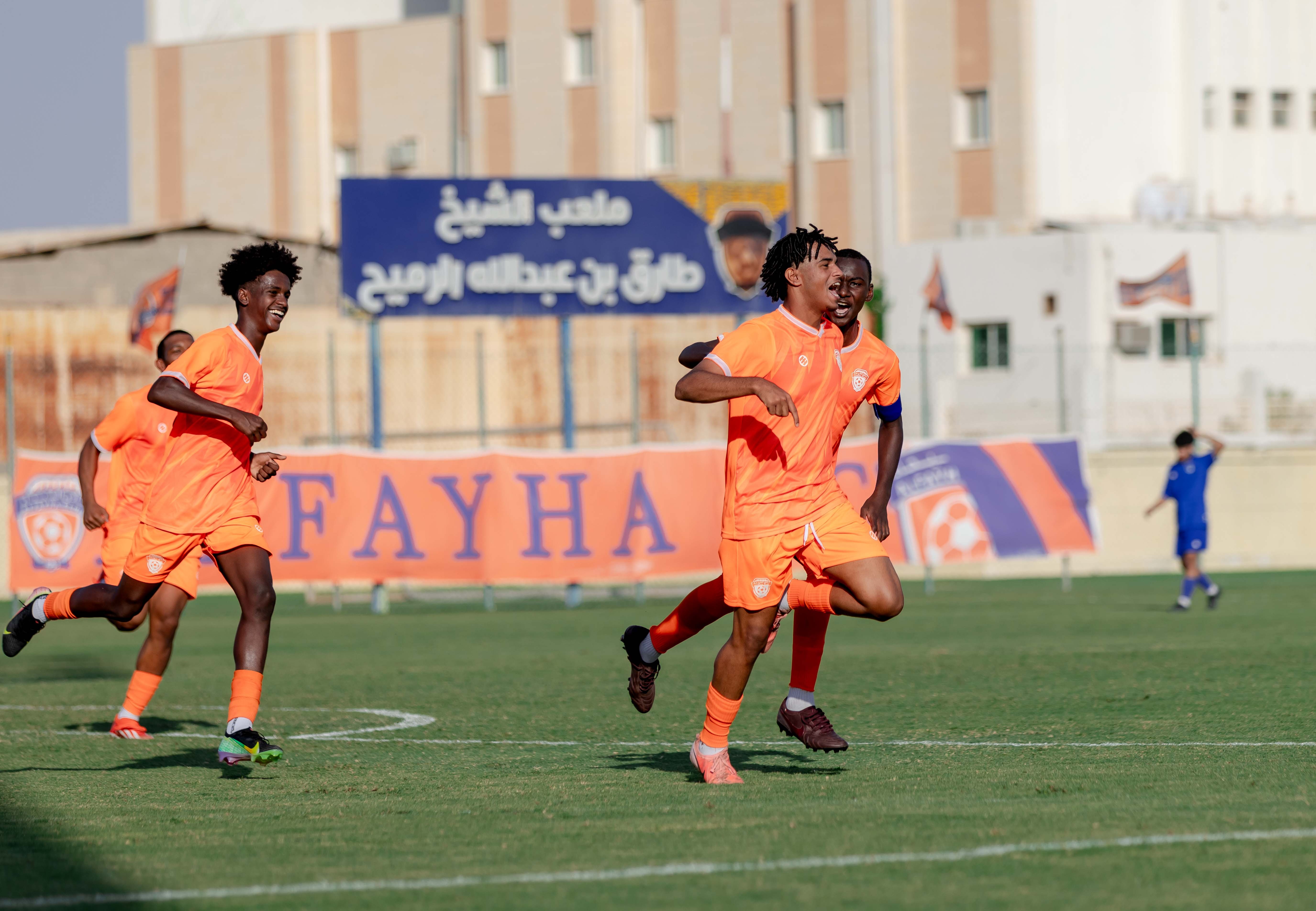 الفيحاء تحت 17 سنة يكسب لقاء نظيره نادي الشعلة بستة أهداف