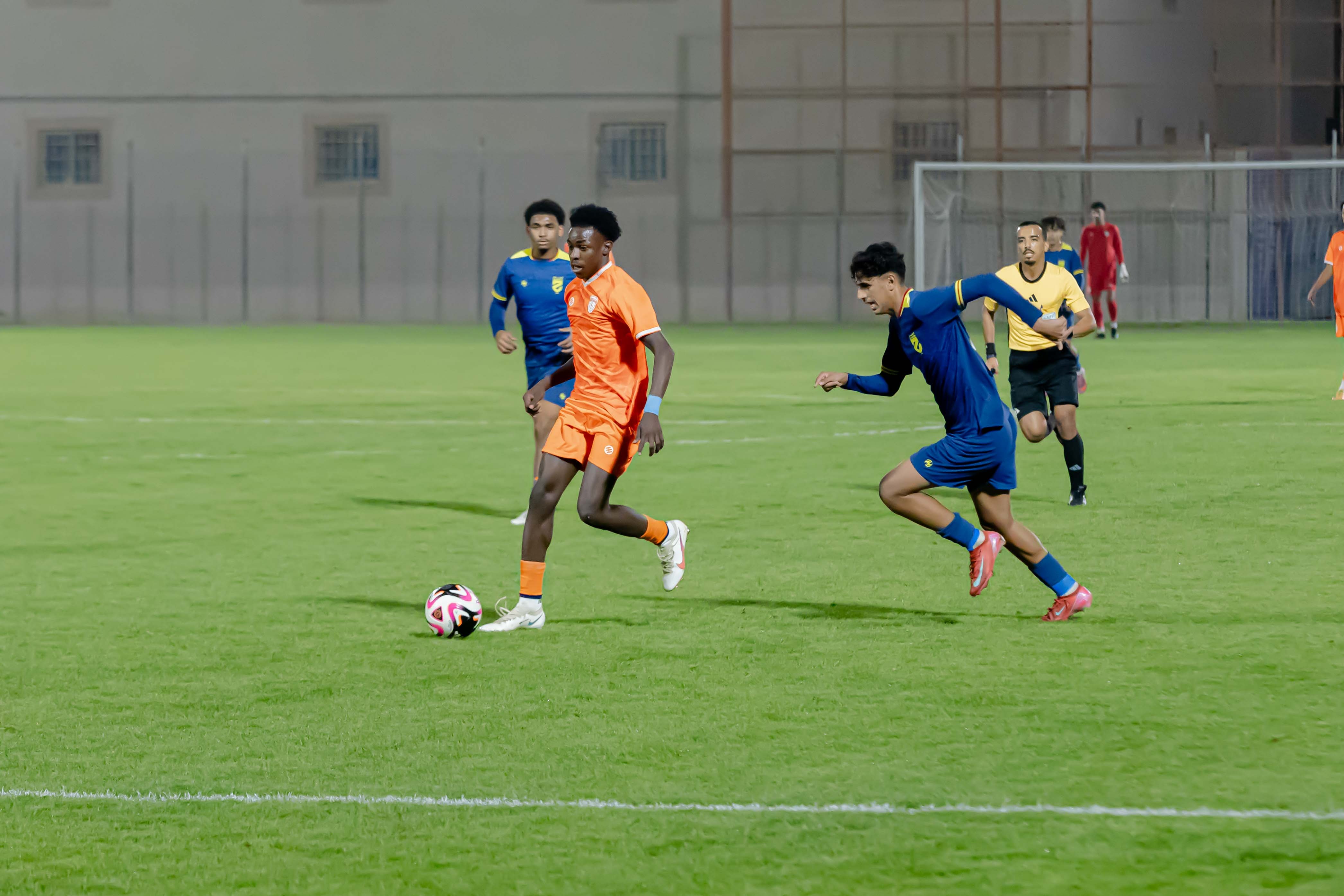 الفيحاء تحت 18 سنة يتعادل ايجابياً مع نظيرة نادي الحزم