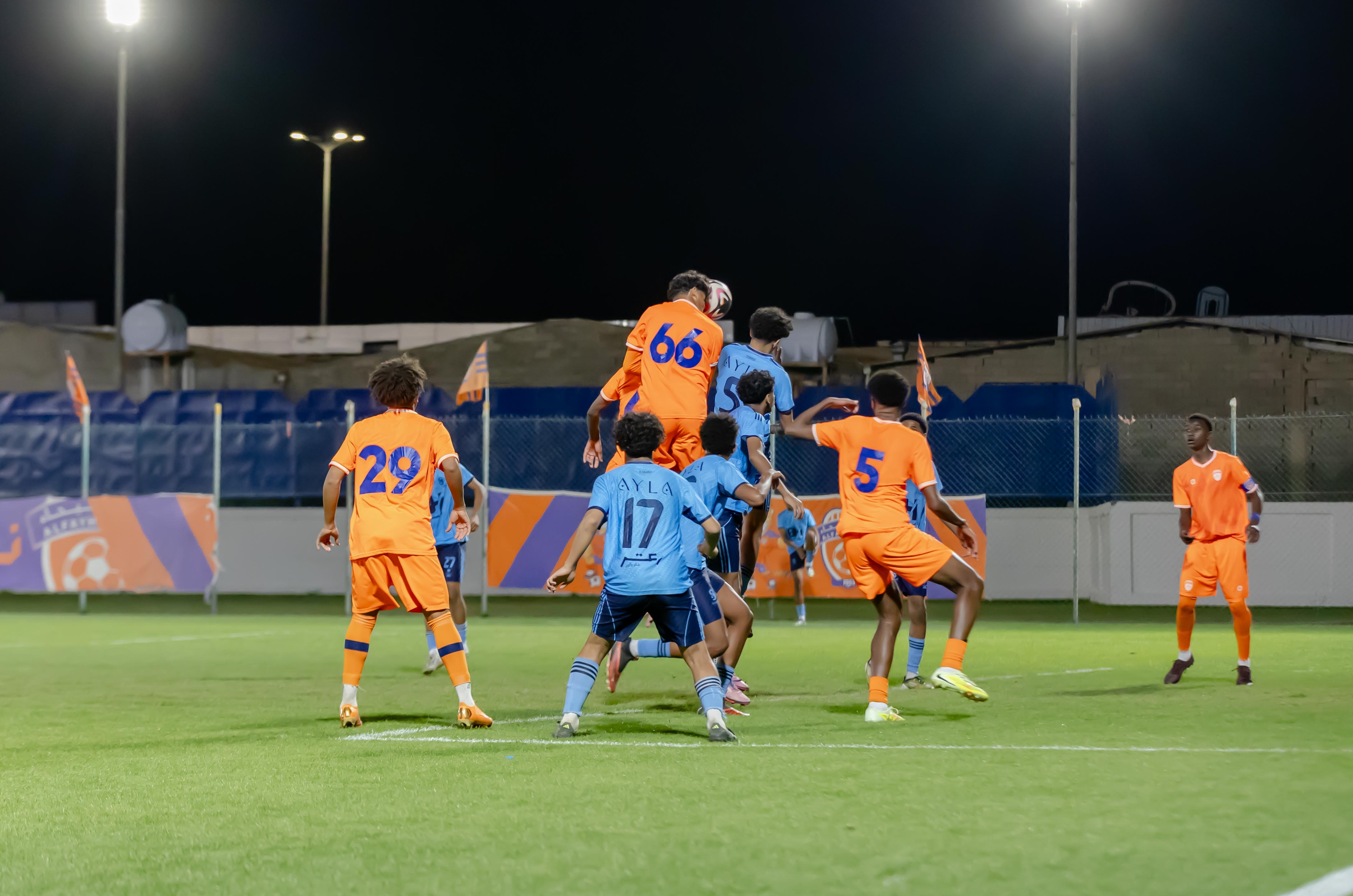 الفيحاء تحت 17 سنة يكسب لقاء نظيرة نادي القنفدة