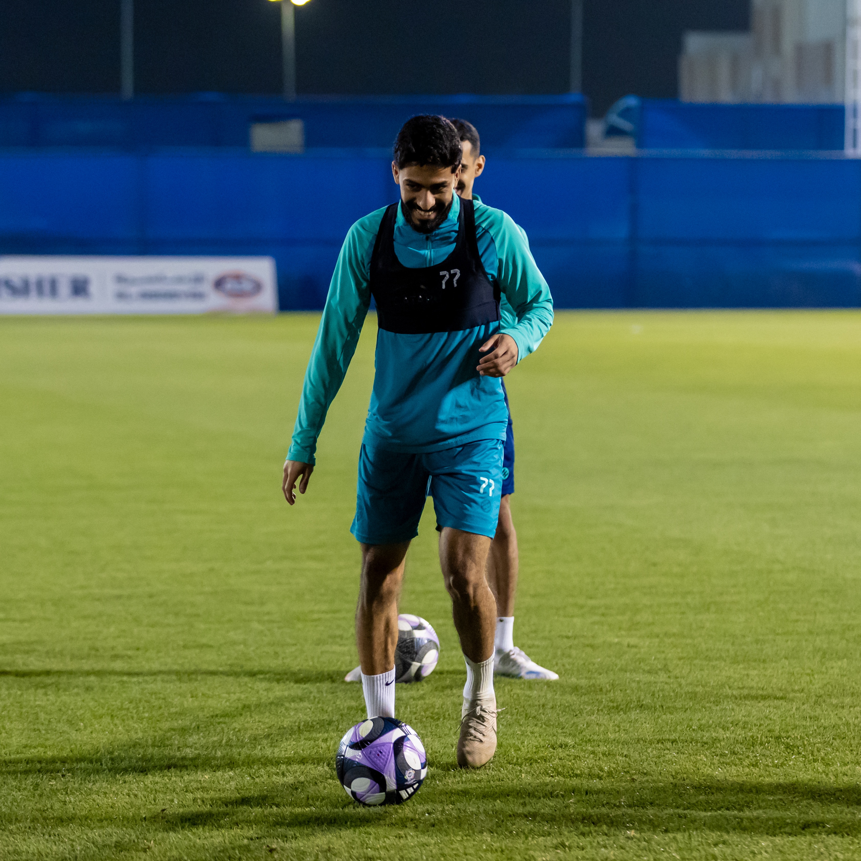 الفيحاء يجري مرانه الاخير قبل ودية الهلال