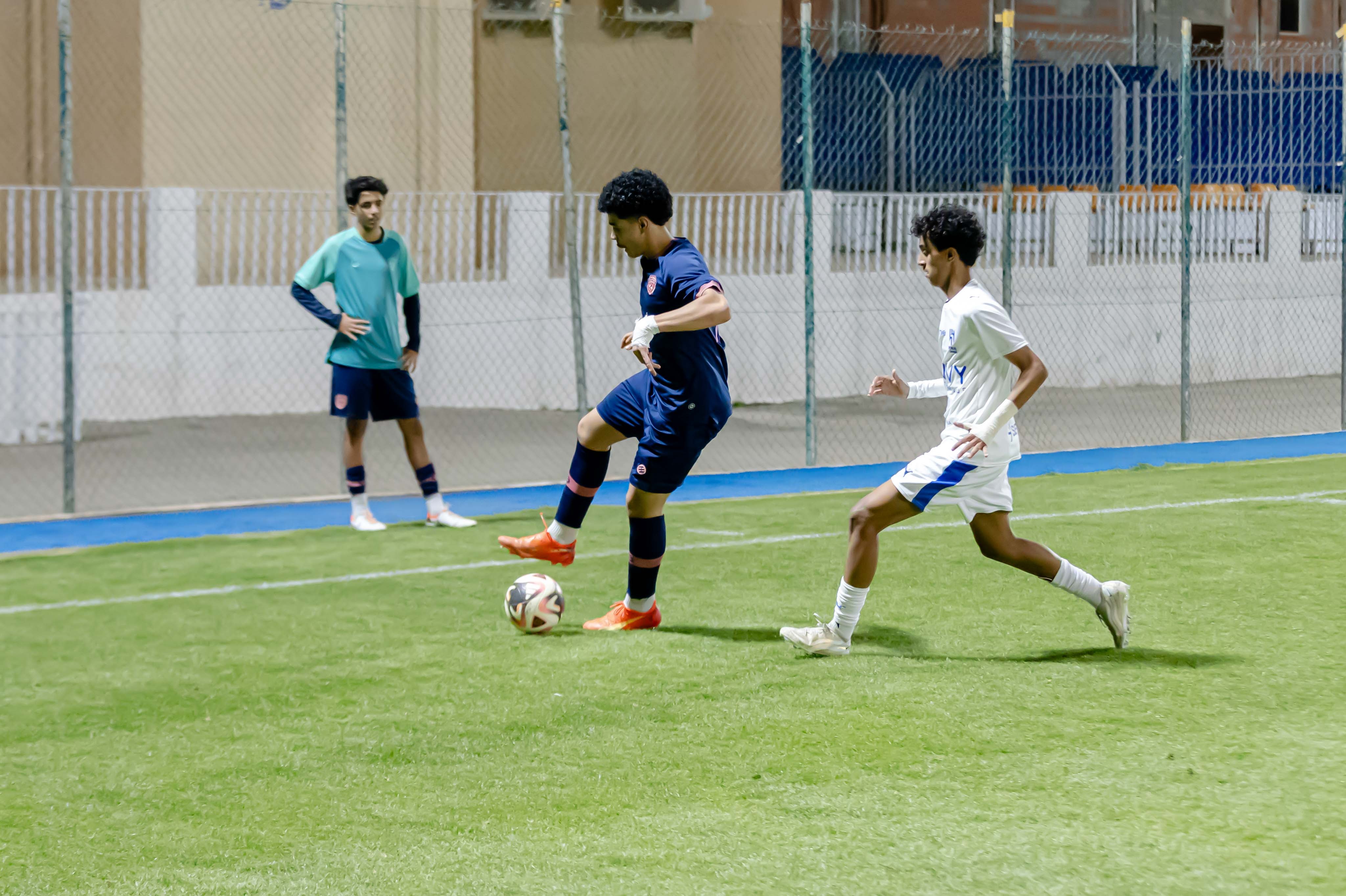 الفيحاء تحت 15 سنة يتعادل سلبياً امام نظيره نادي الهلال