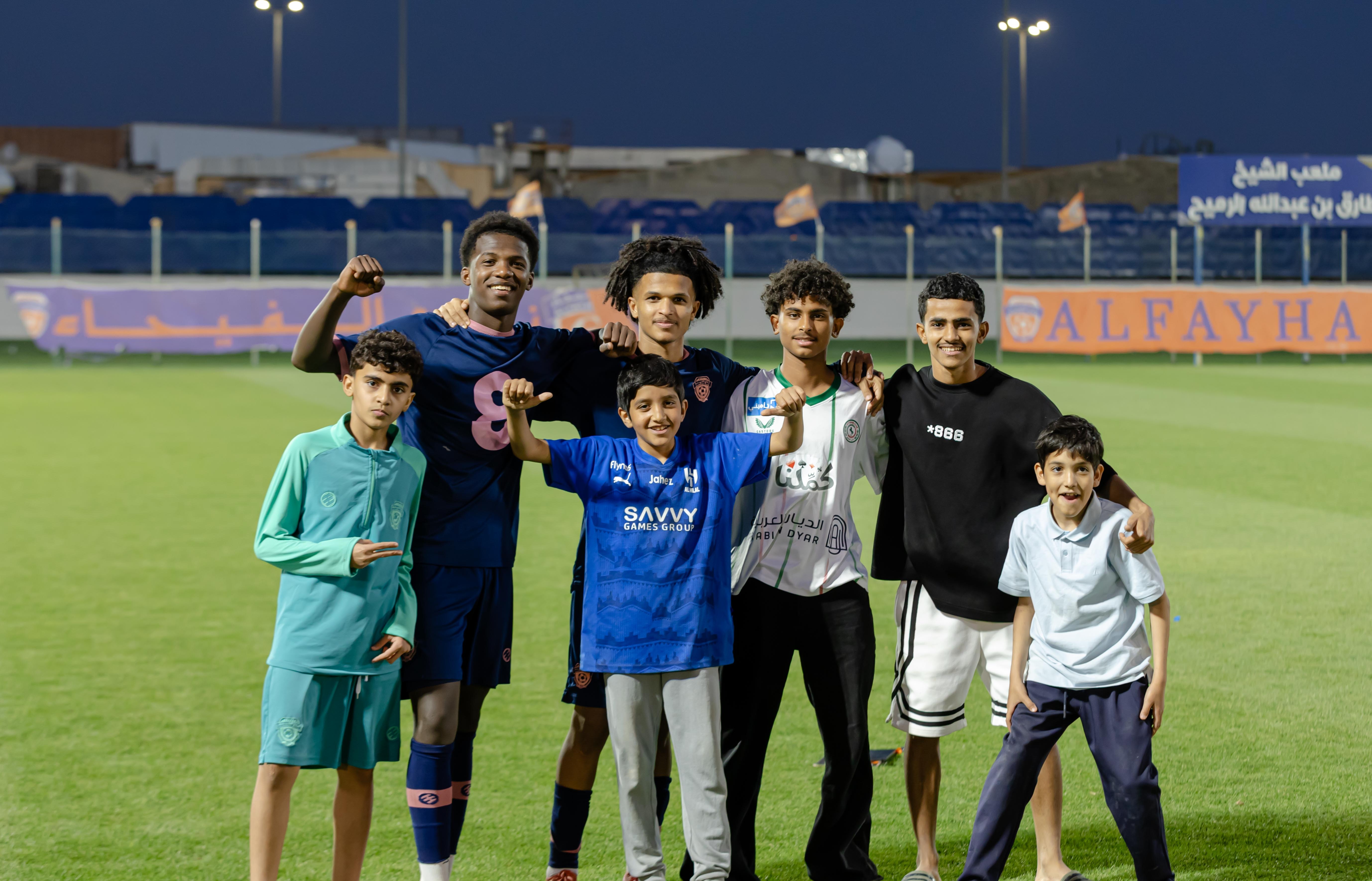 الفيحاء تحت 15 سنة يكسب لقاء نظيره نادي العلا